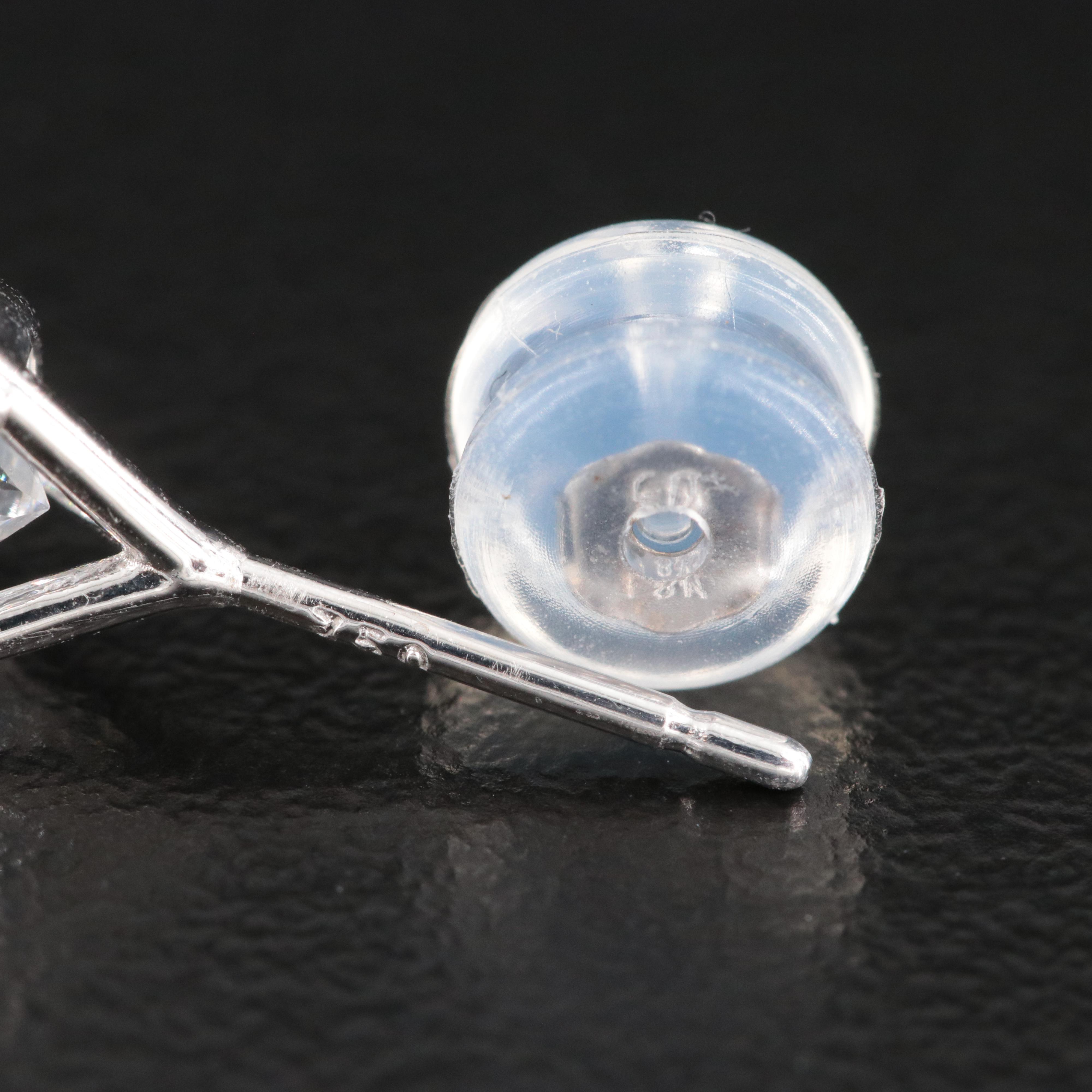 18K 1.87 CTW Lab Grown Diamond Earrings