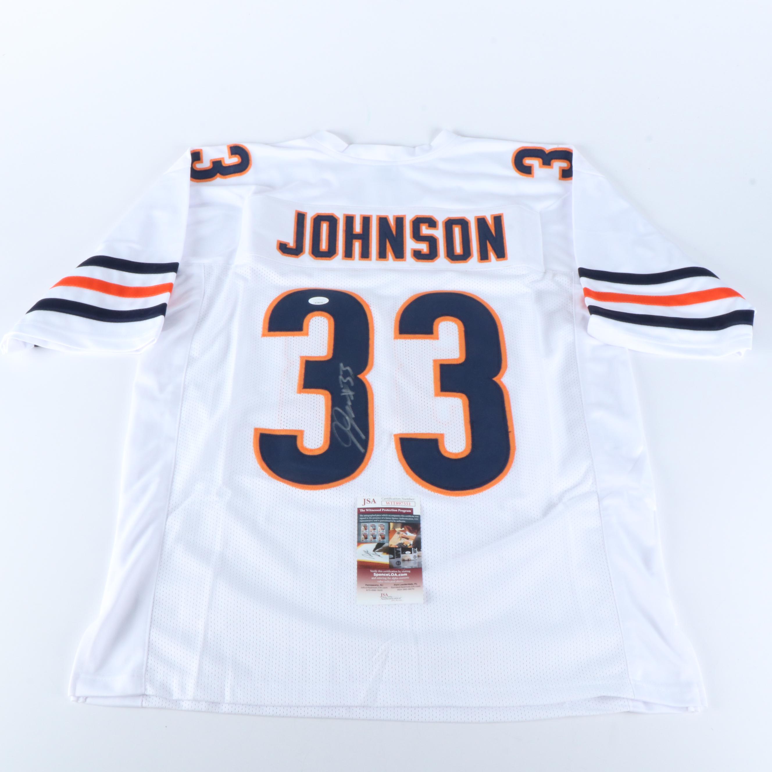 Dominic Rhodes, Nick Mangold, Jaylon Johnson, and More Signed Jerseys, JSA