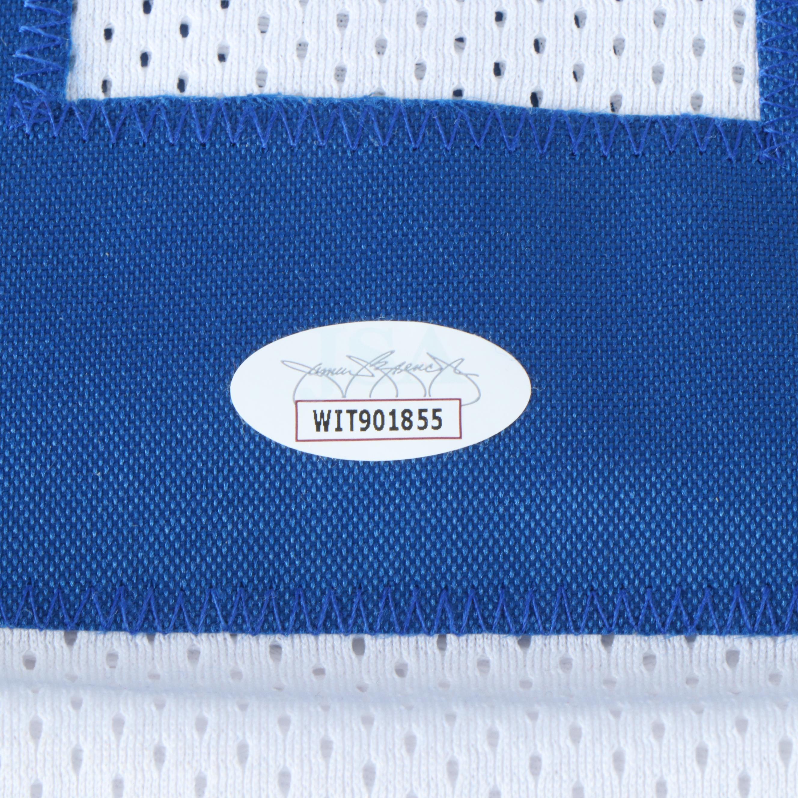 Dominic Rhodes, Nick Mangold, Jaylon Johnson, and More Signed Jerseys, JSA