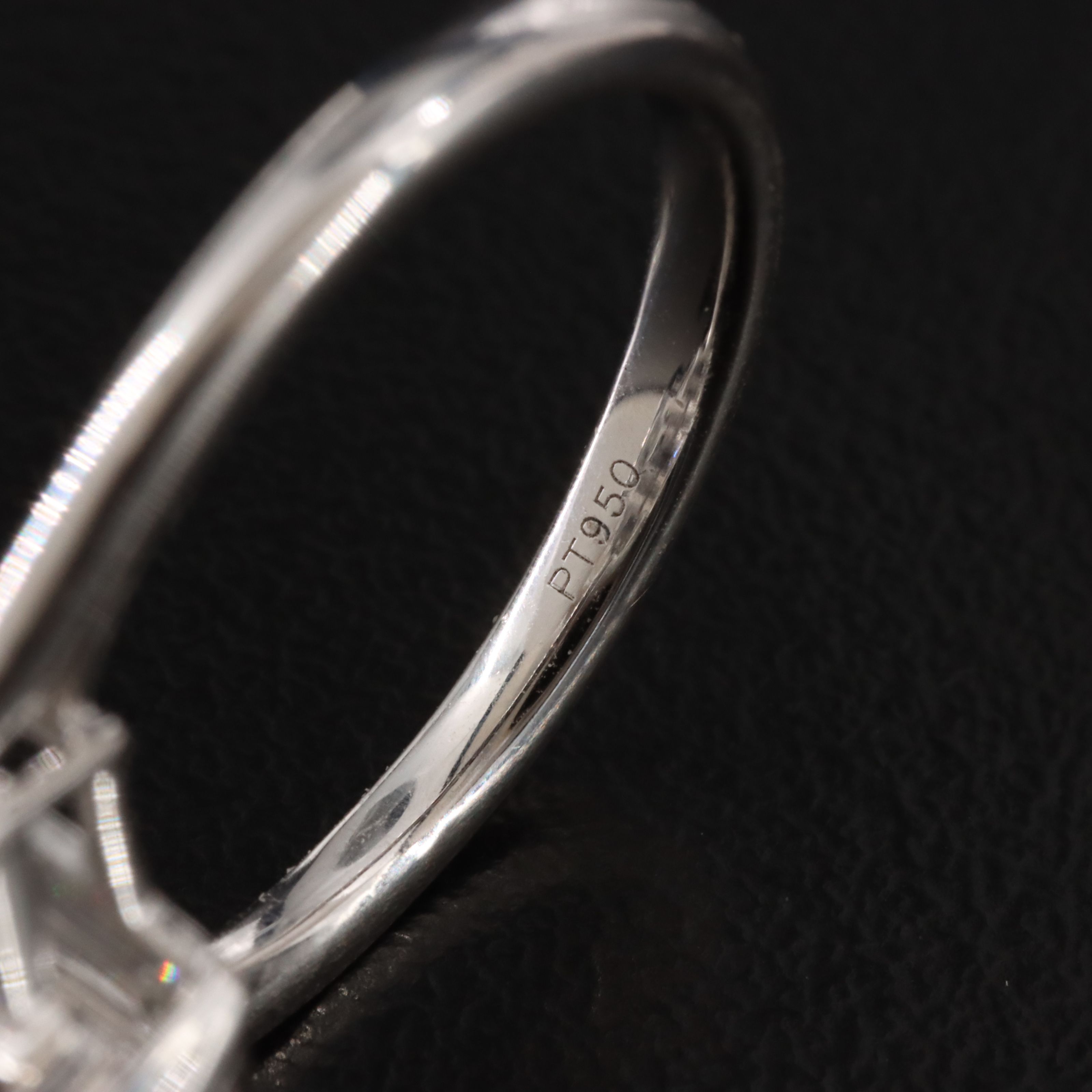 Platinum 6.22 CTW Lab Grown Diamond Ring with IGI Report