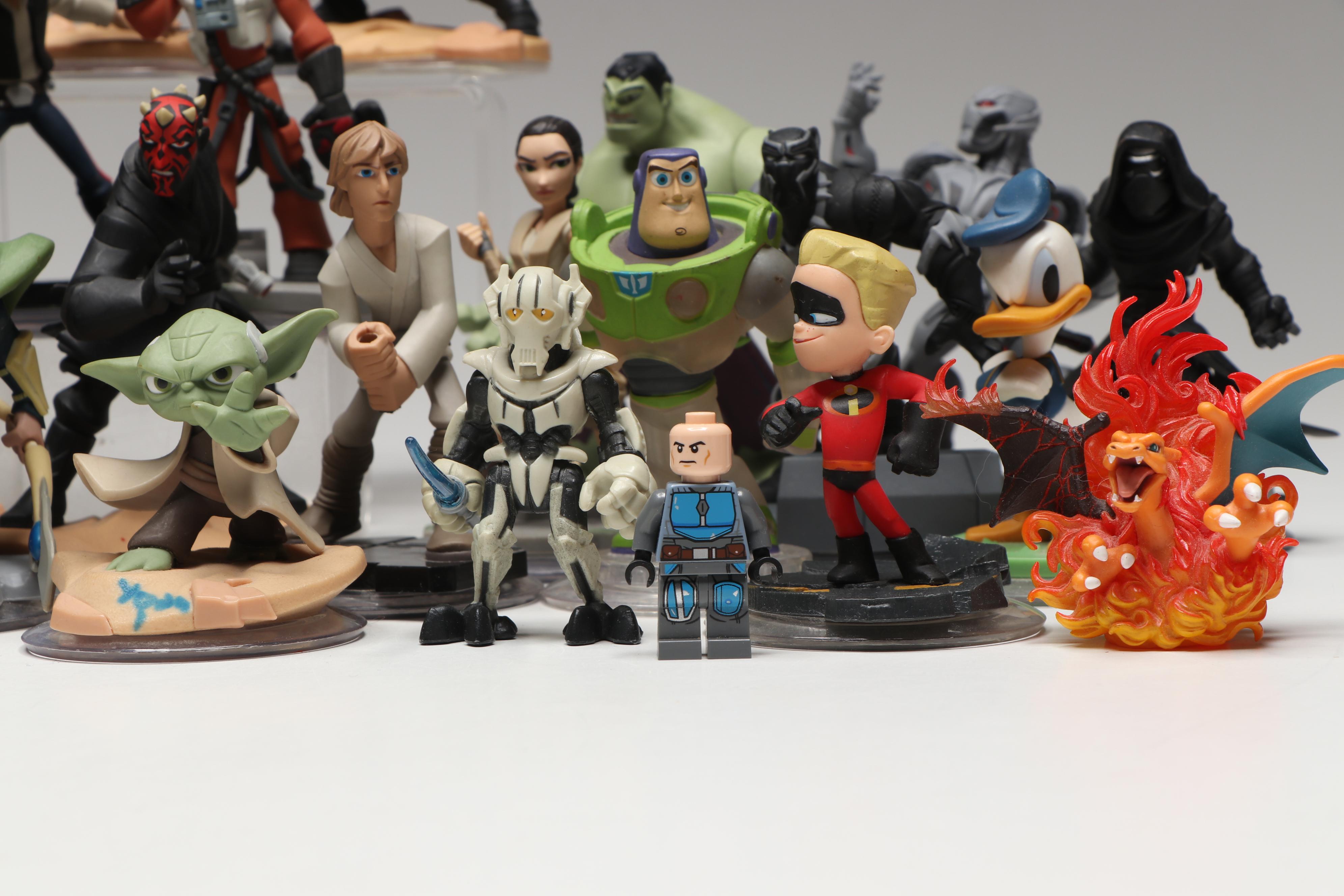 PlayStaion Disney Infinity 3.0 Game with Playable Characters and Other Toys