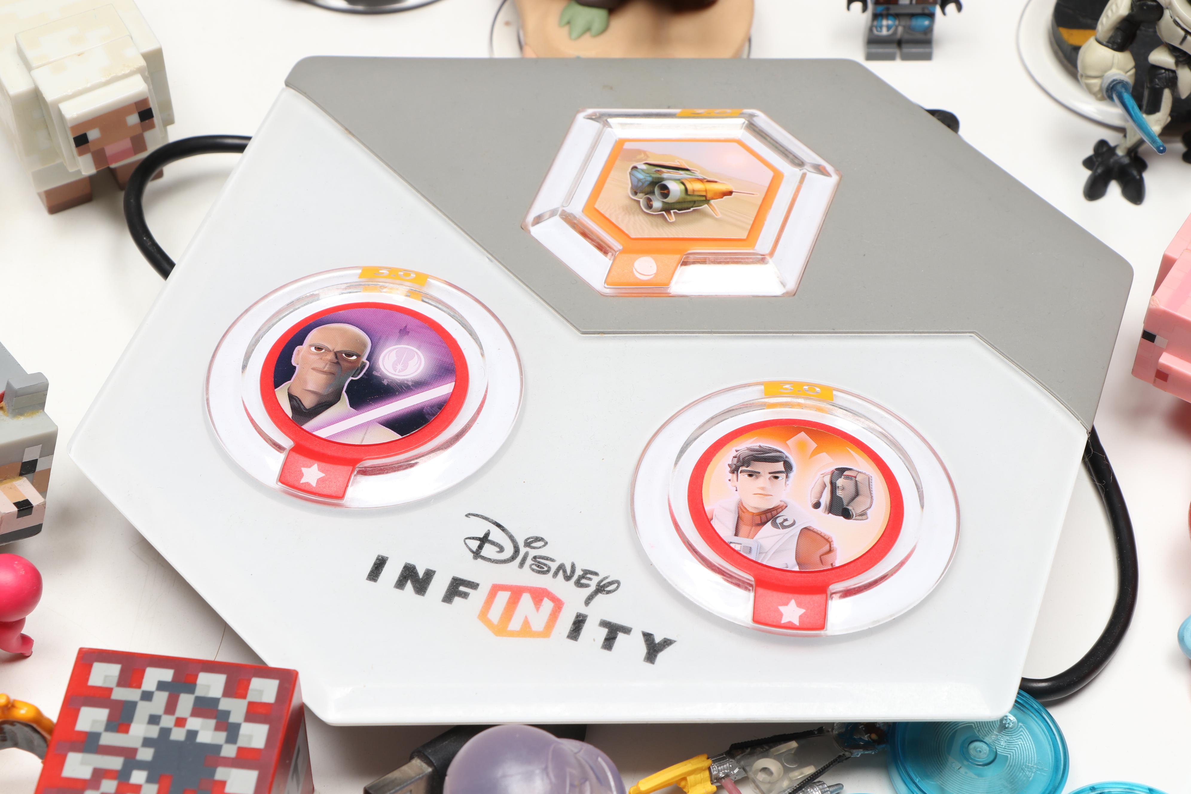 PlayStaion Disney Infinity 3.0 Game with Playable Characters and Other Toys