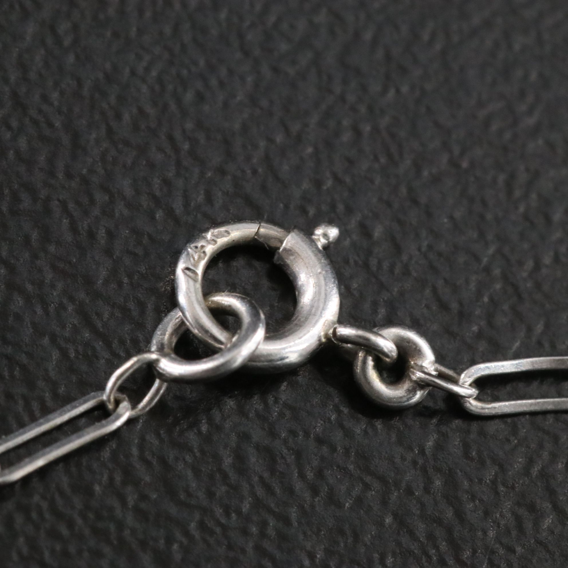 Art Deco 14K Black Onyx and Diamond Pendant Necklace