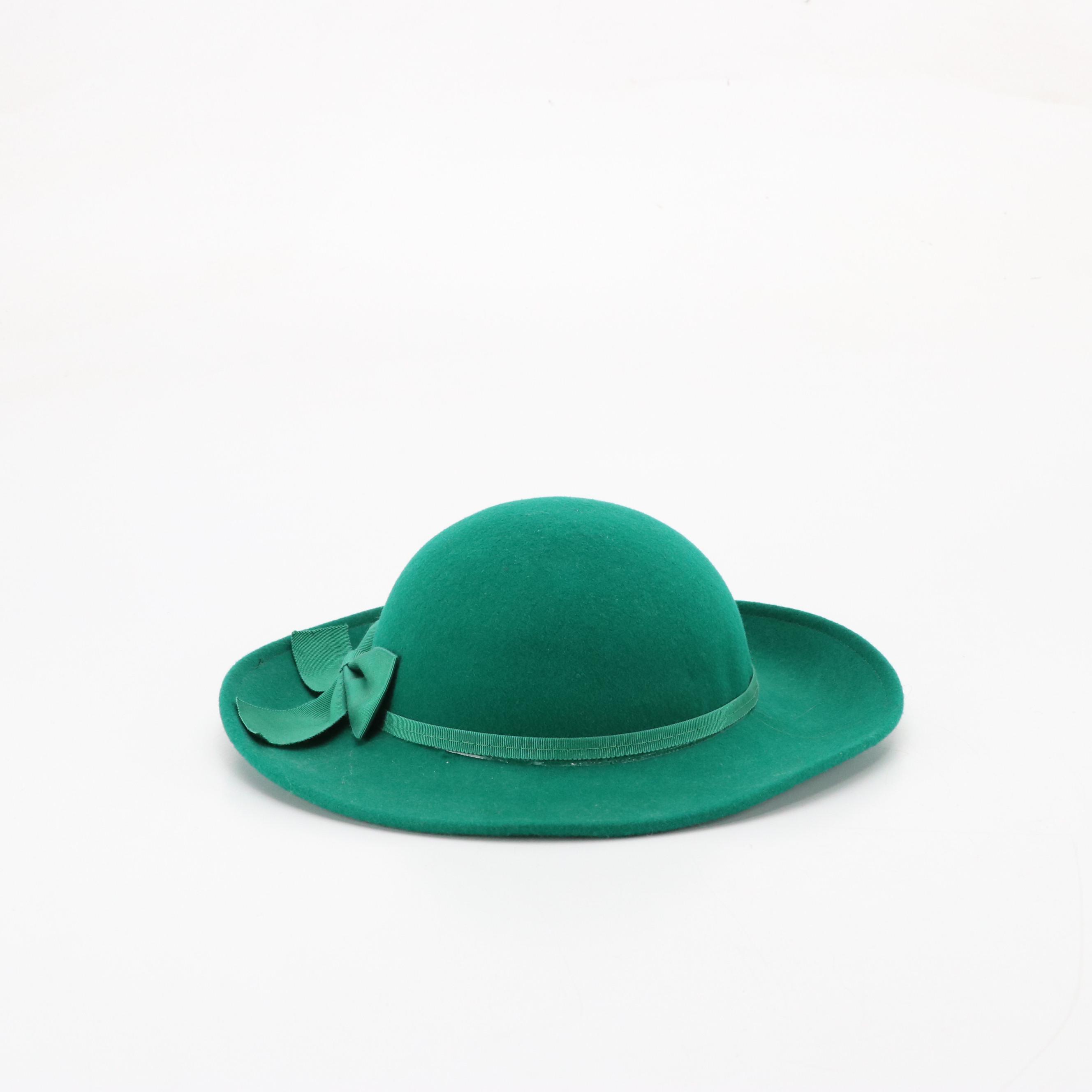 Commodore, Doeskin, and Other Vintage Wool Felt Hats