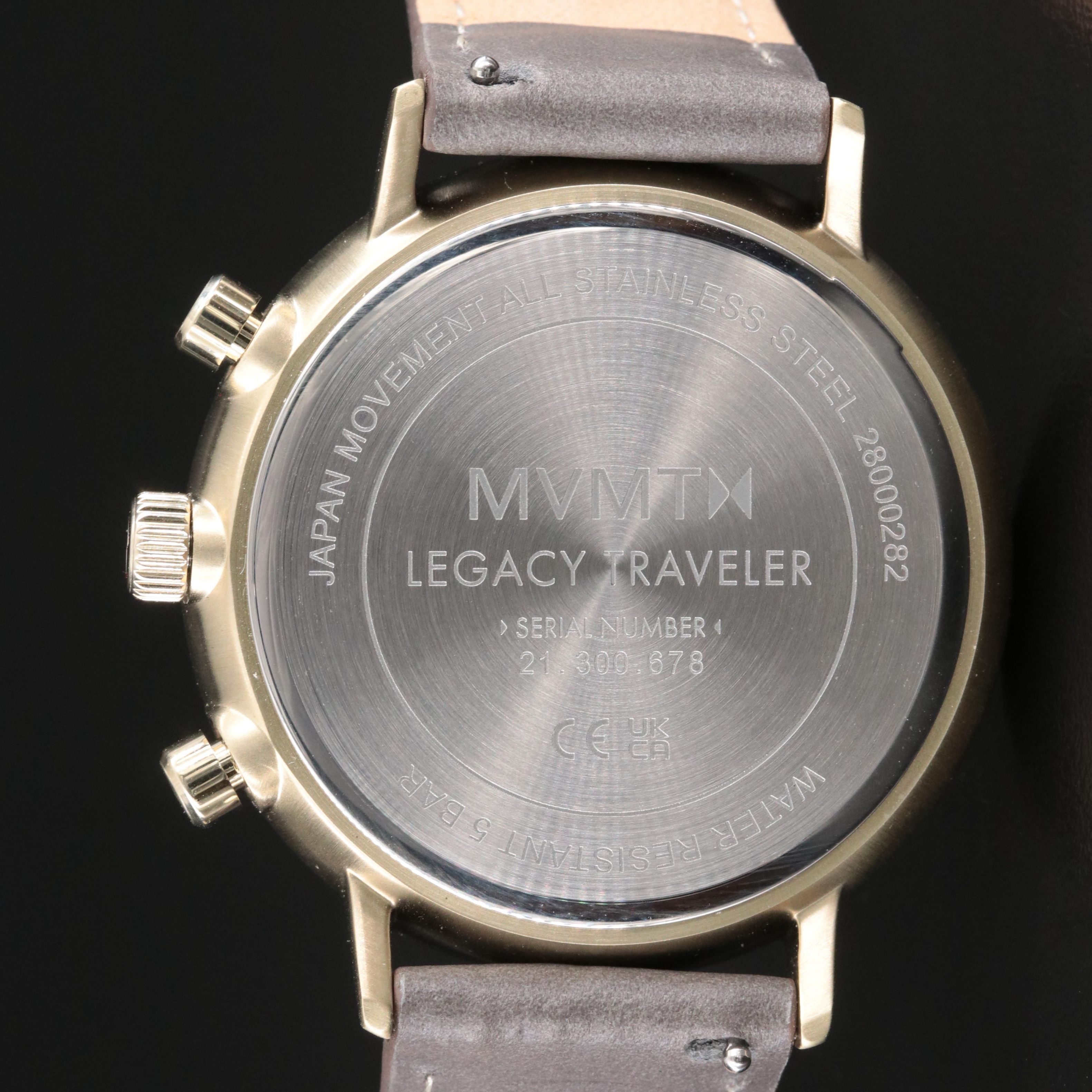 MVMT Legacy Traveler Quartz Watch
