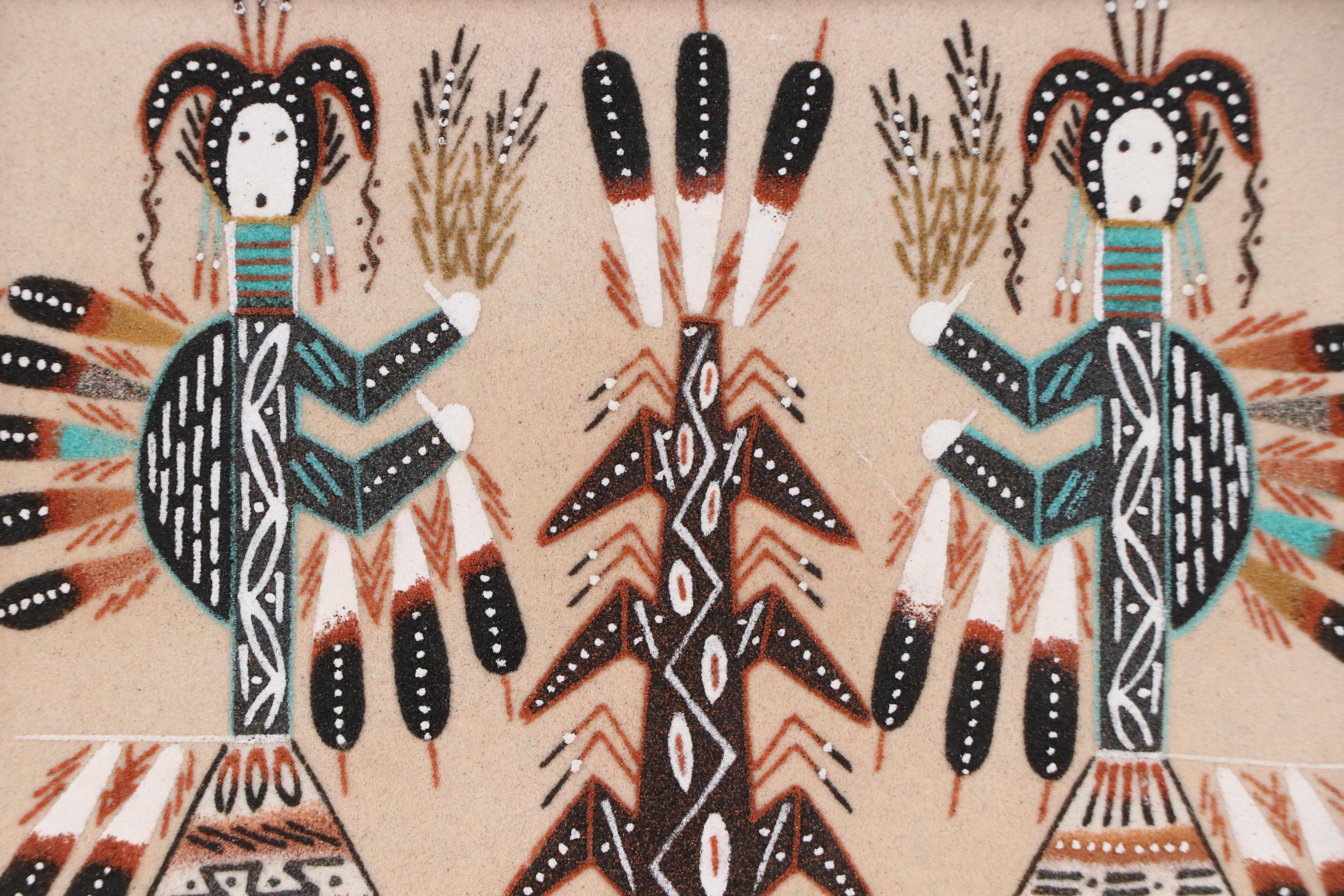 Dianne Thompson Navajo Sandpainting