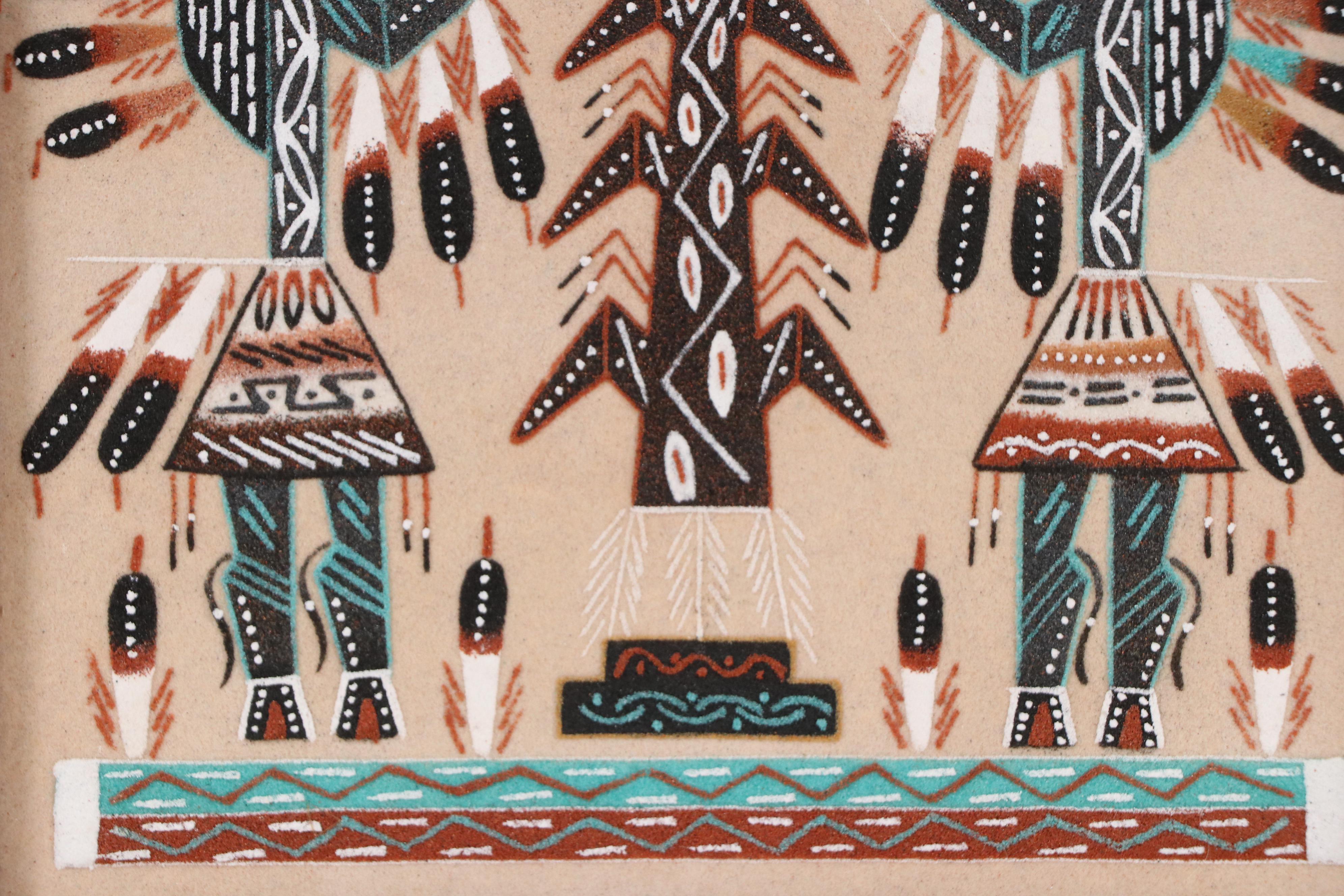 Dianne Thompson Navajo Sandpainting