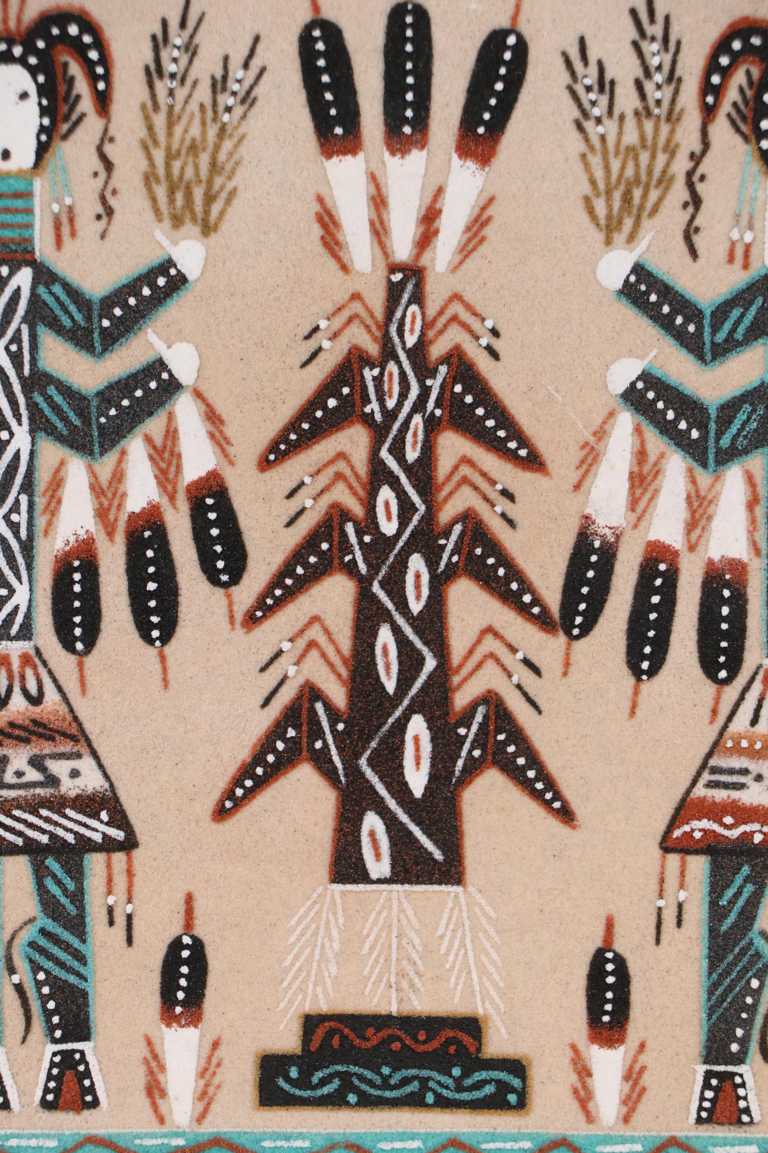 Dianne Thompson Navajo Sandpainting