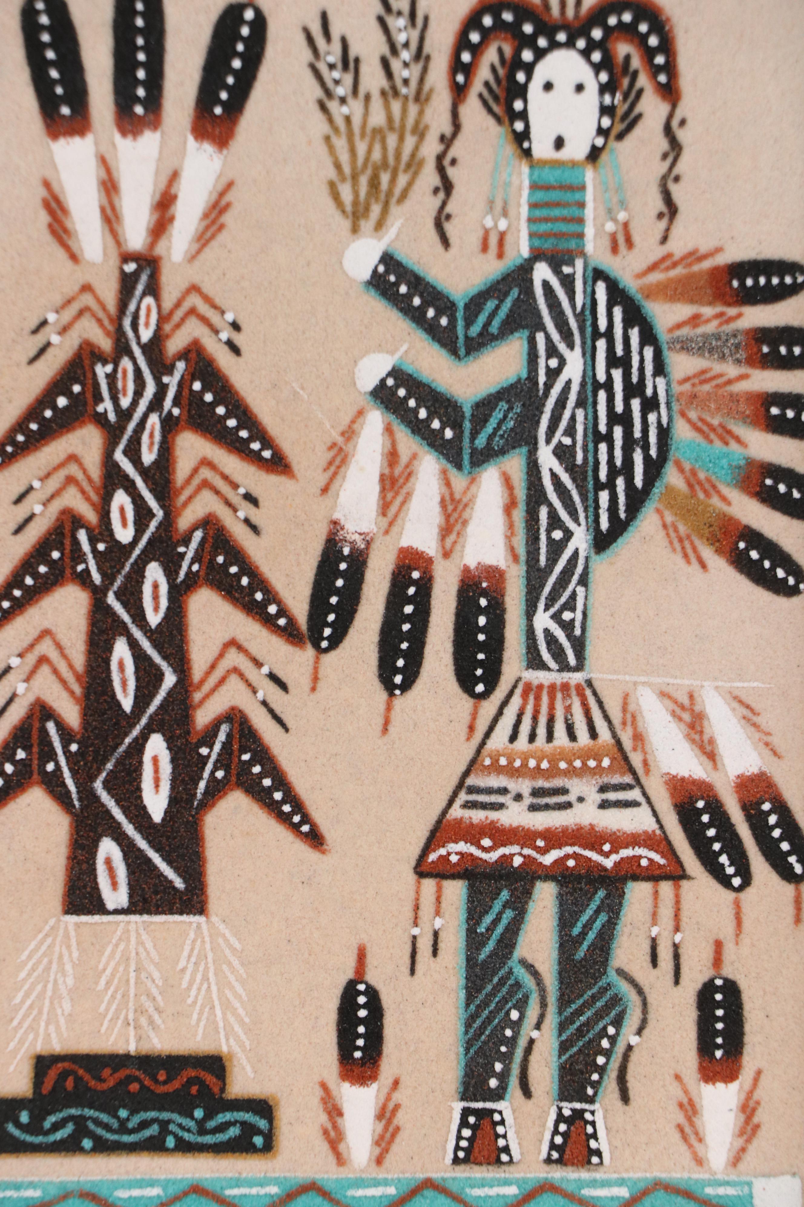 Dianne Thompson Navajo Sandpainting