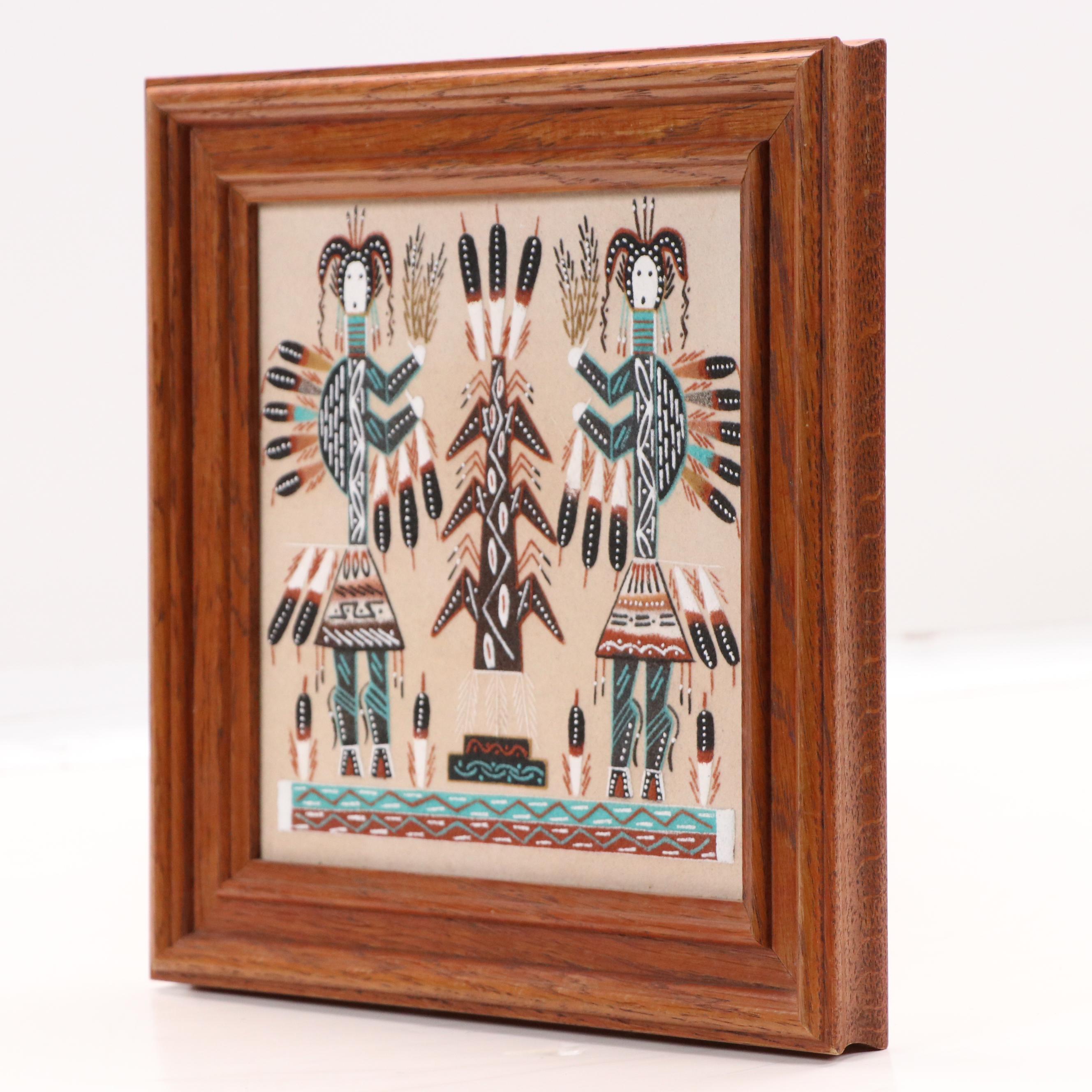Dianne Thompson Navajo Sandpainting