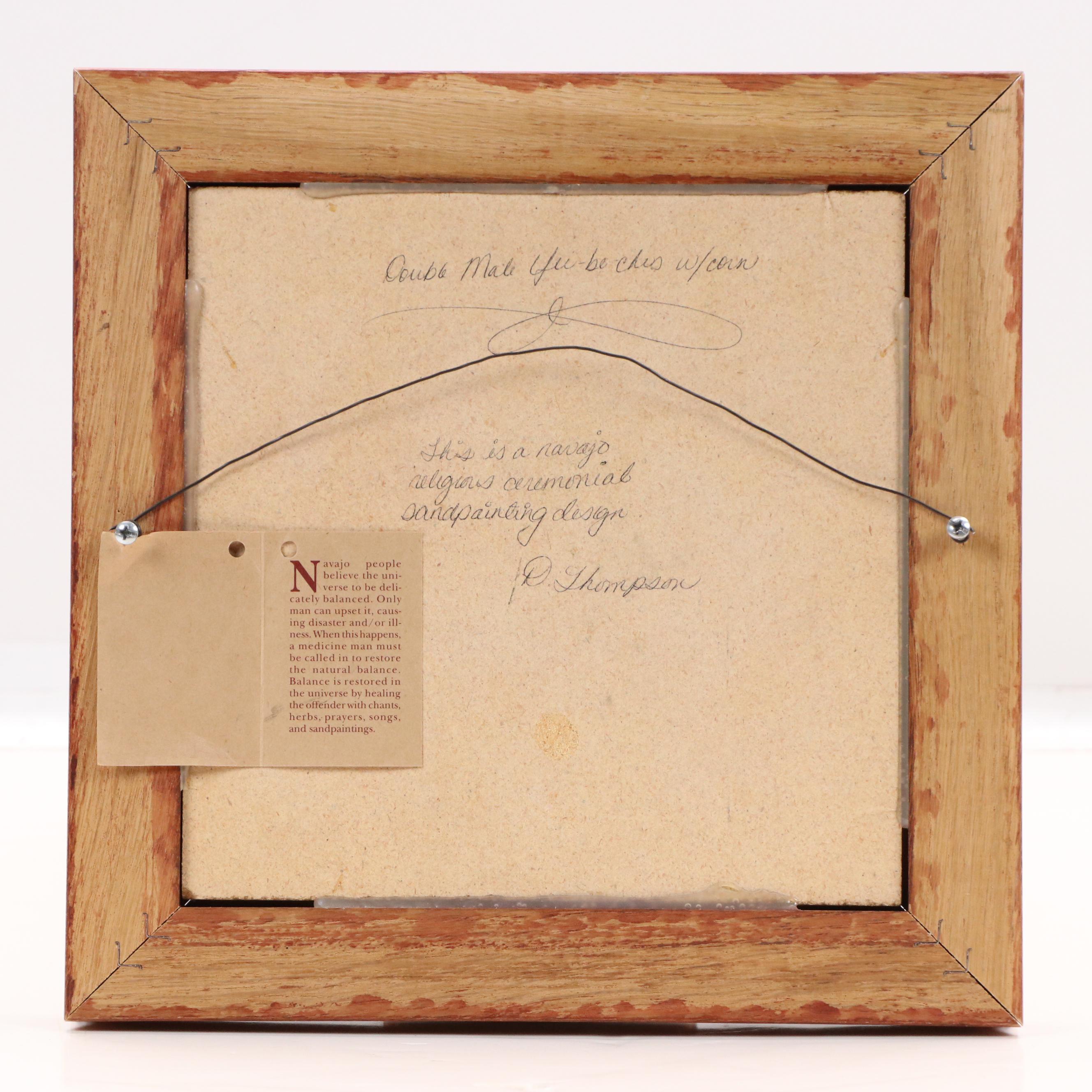 Dianne Thompson Navajo Sandpainting