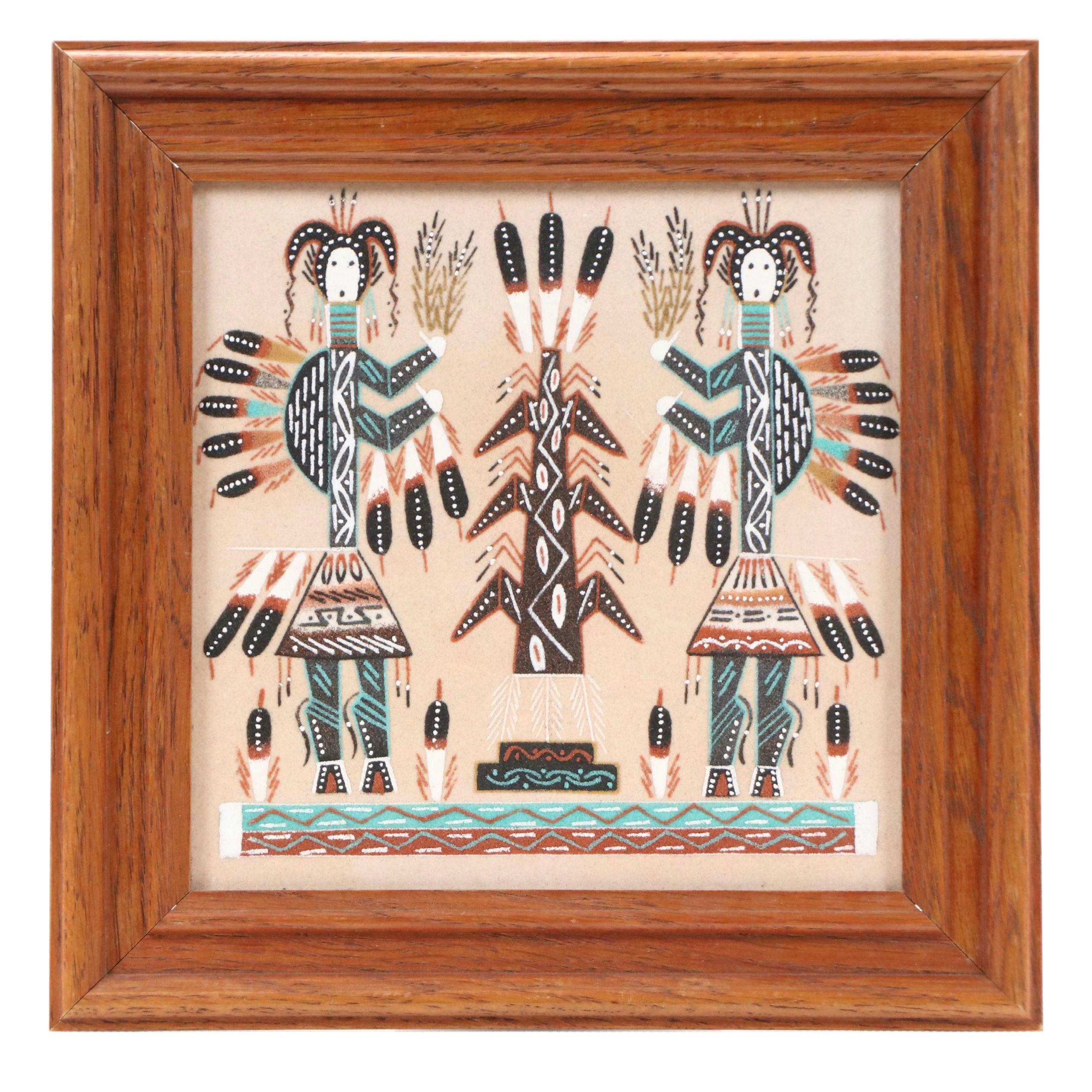 Dianne Thompson Navajo Sandpainting