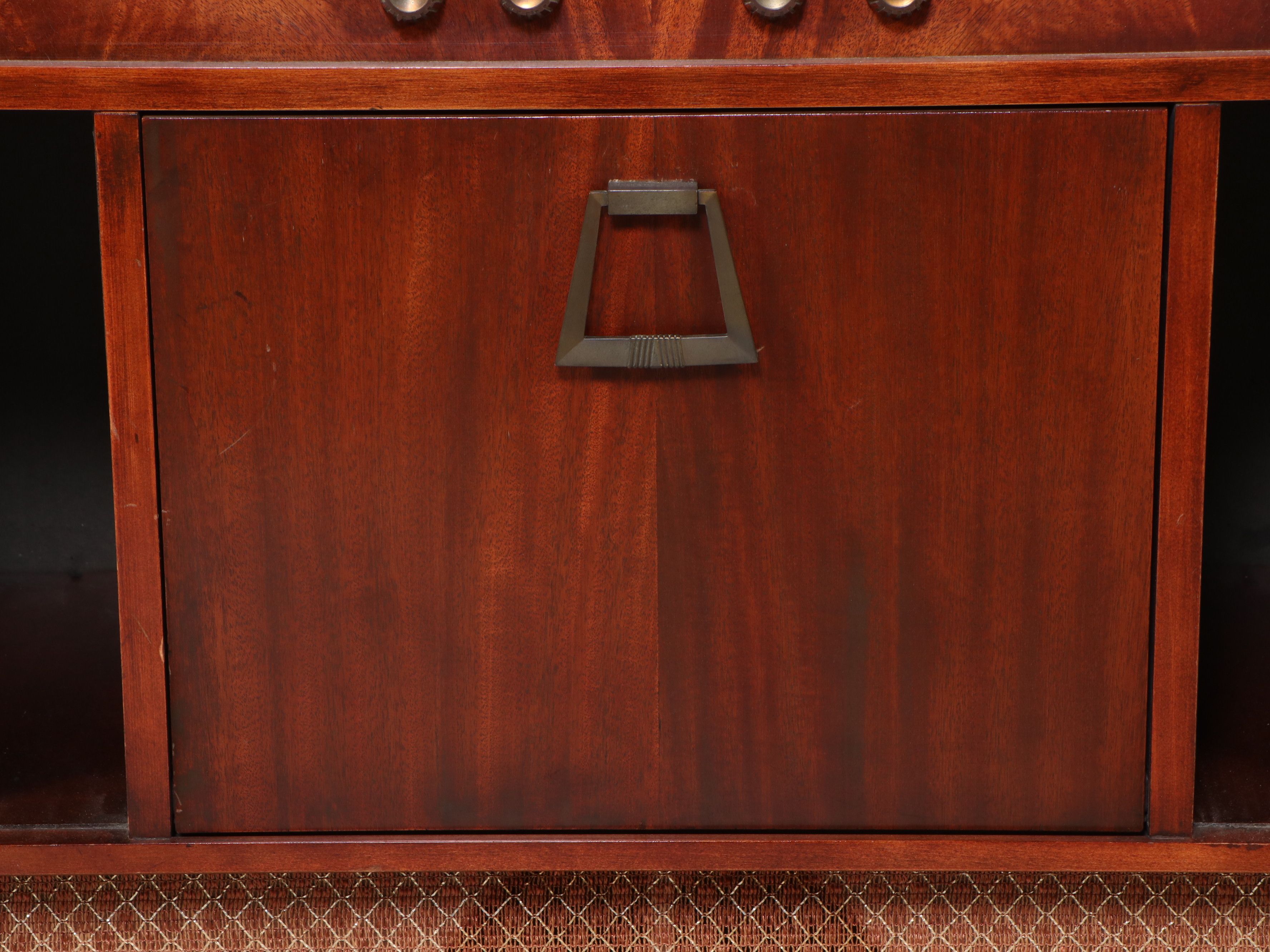 Philco Mahogany Radio Console with Turntable