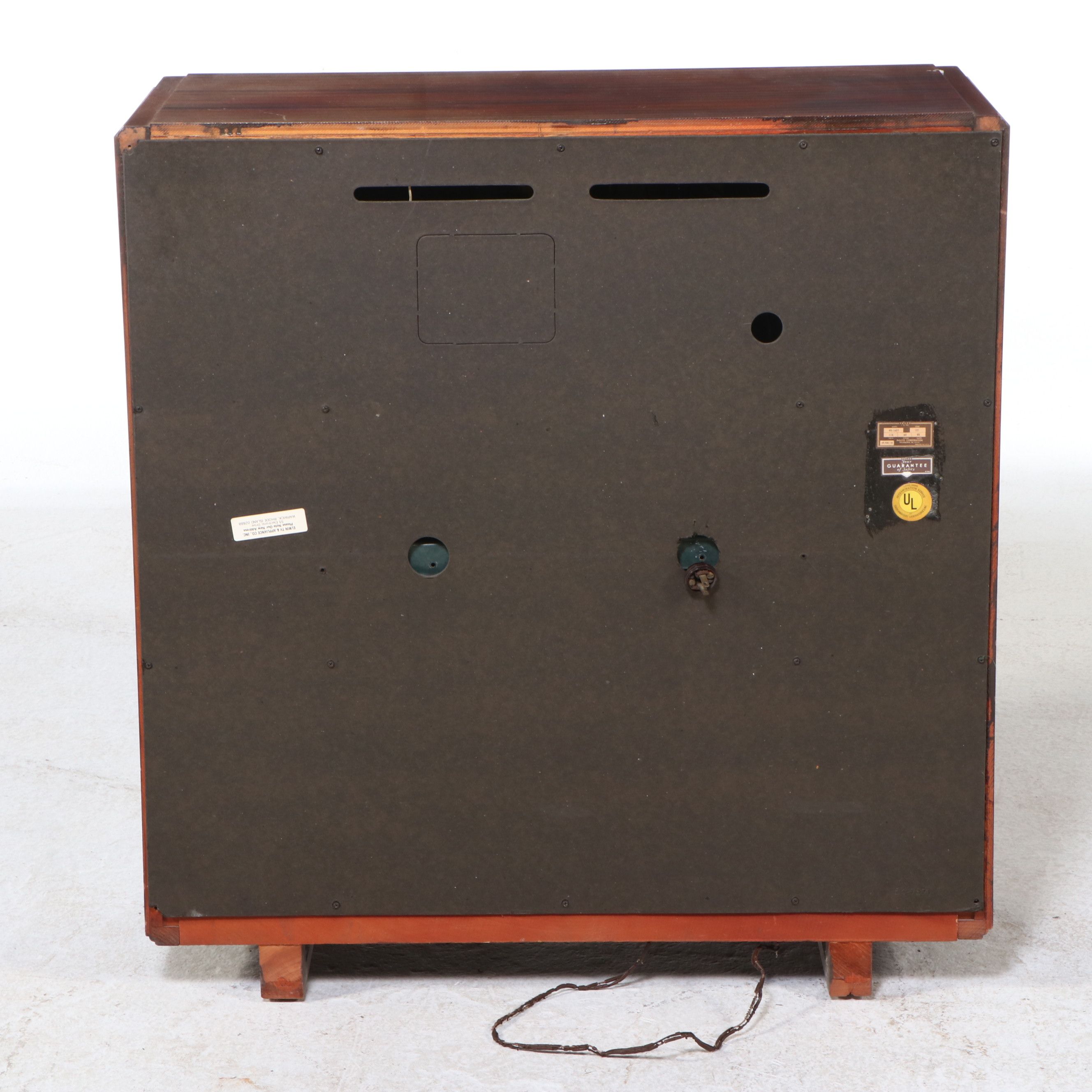 Philco Mahogany Radio Console with Turntable