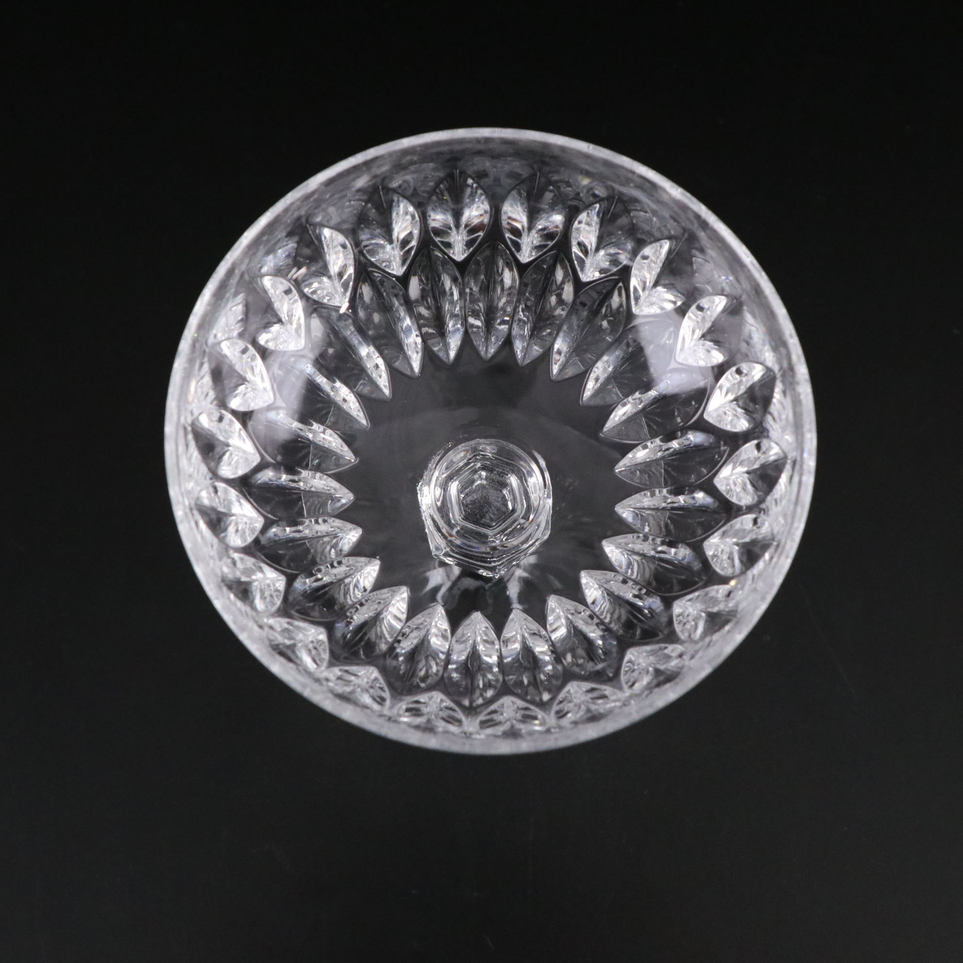 Seven Gorham "Althea" Crystal Champagne or Tall Sherbet Stems