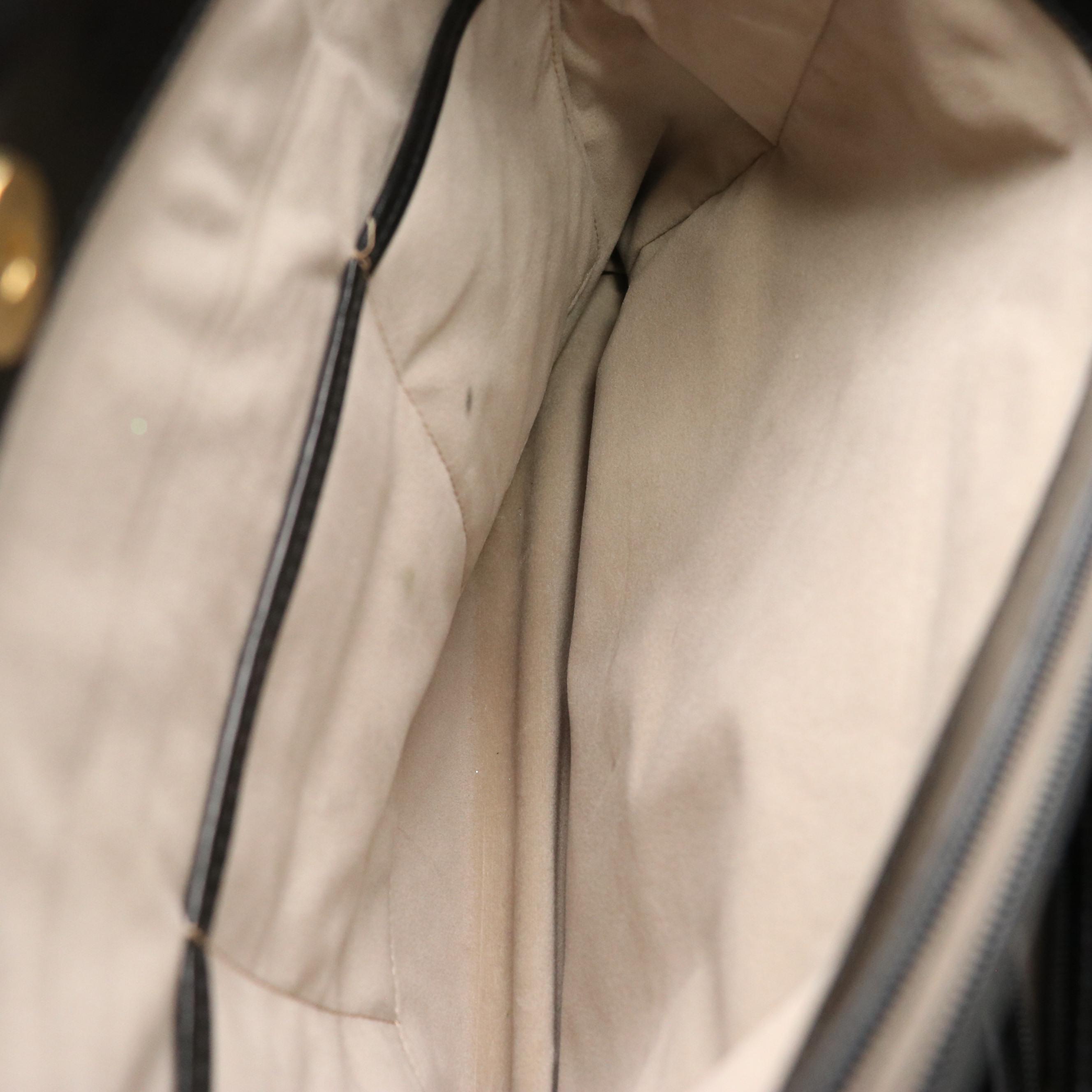 Brahmin Two-Way Tote in Brown Croc Embossed and Black Tuscan Leather