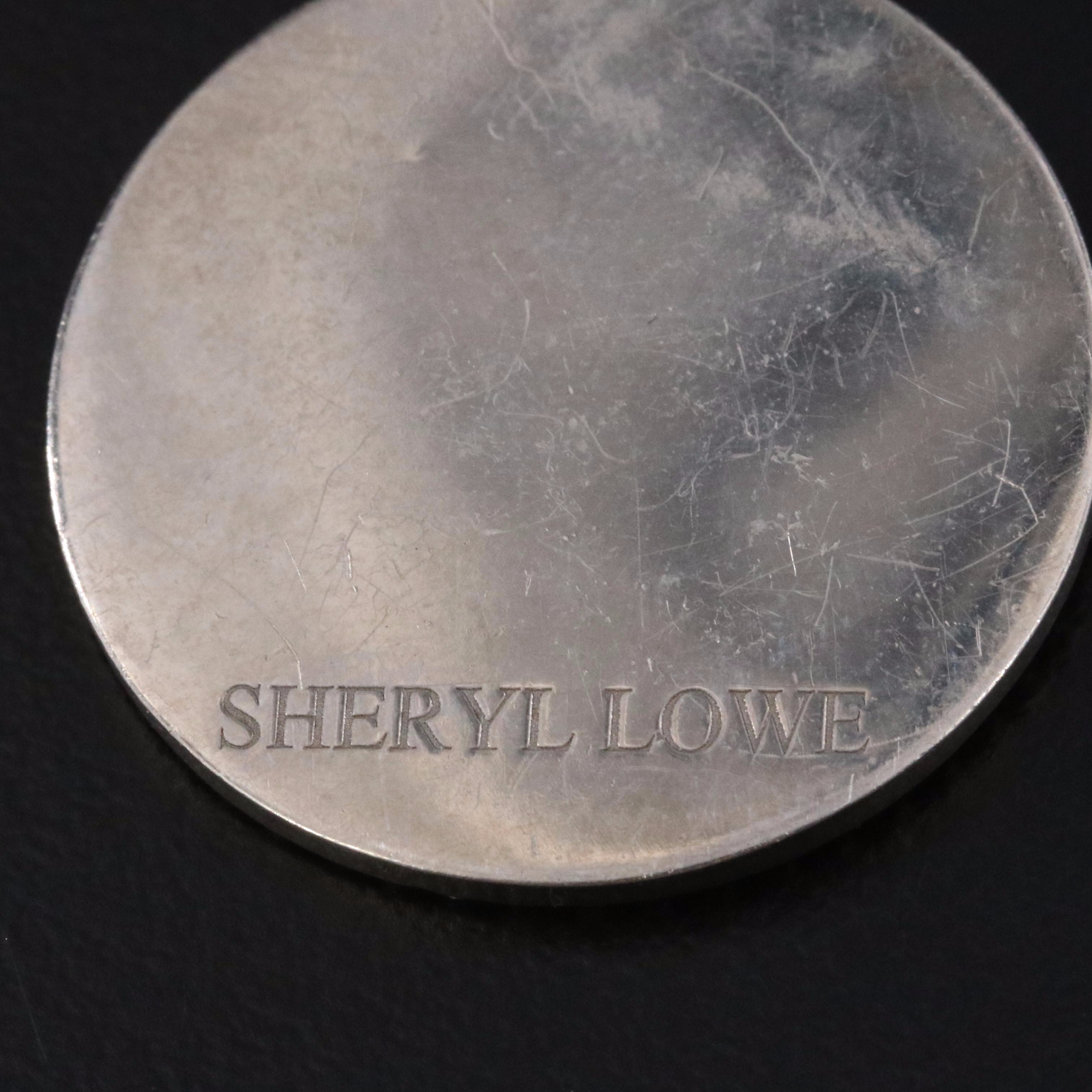 Sterling Diamond, Pink Opal and Moonstone Pendants Featuring Sheryl Lowe