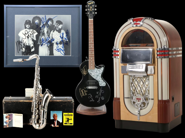 The Rocktober Sale!  A Lifelong Collection of Signed Music Memorabilia