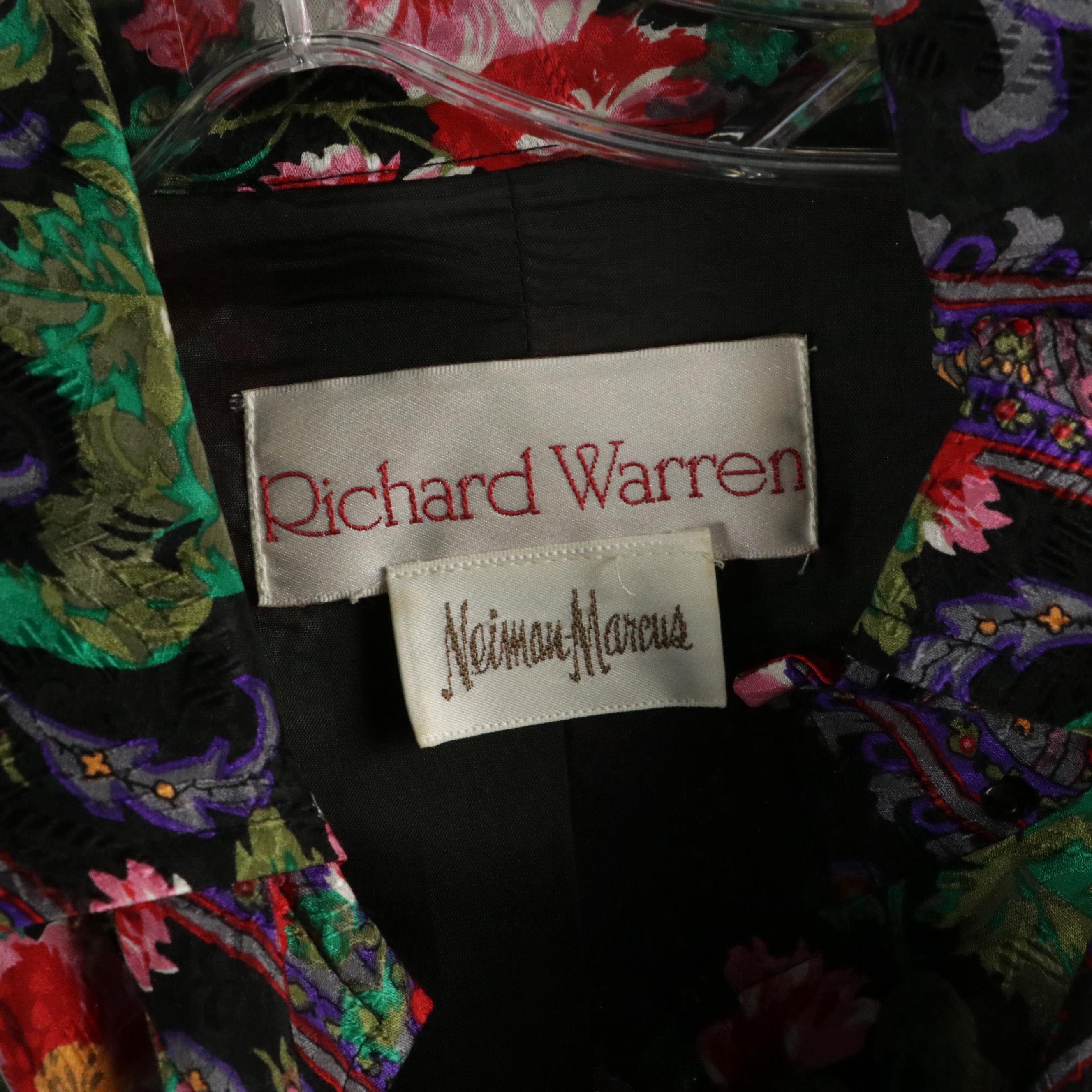 Richard Warren Silk Floral & Paisley Jacket, Richie Freeman Dress and More