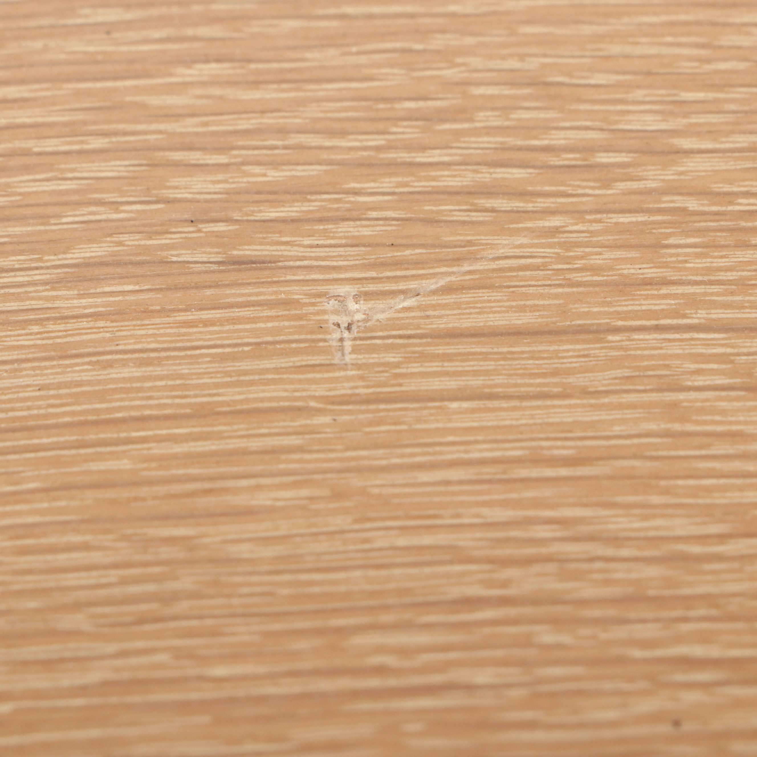 Mid Century Modern Natural Finish Oak Five-Drawer Chest