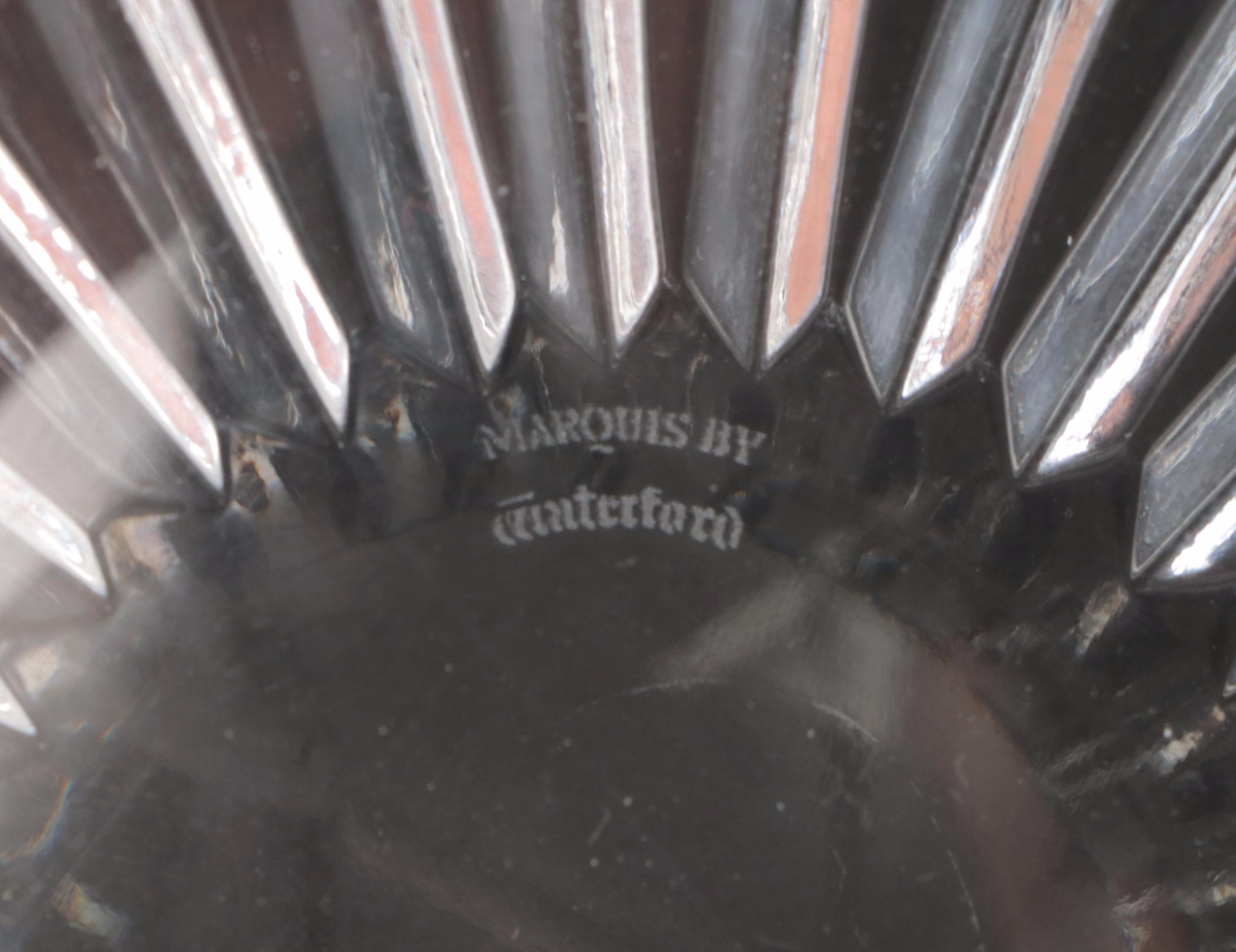 Marquis by Waterford, Orrefors, and Other Crystal Decorative Bowl