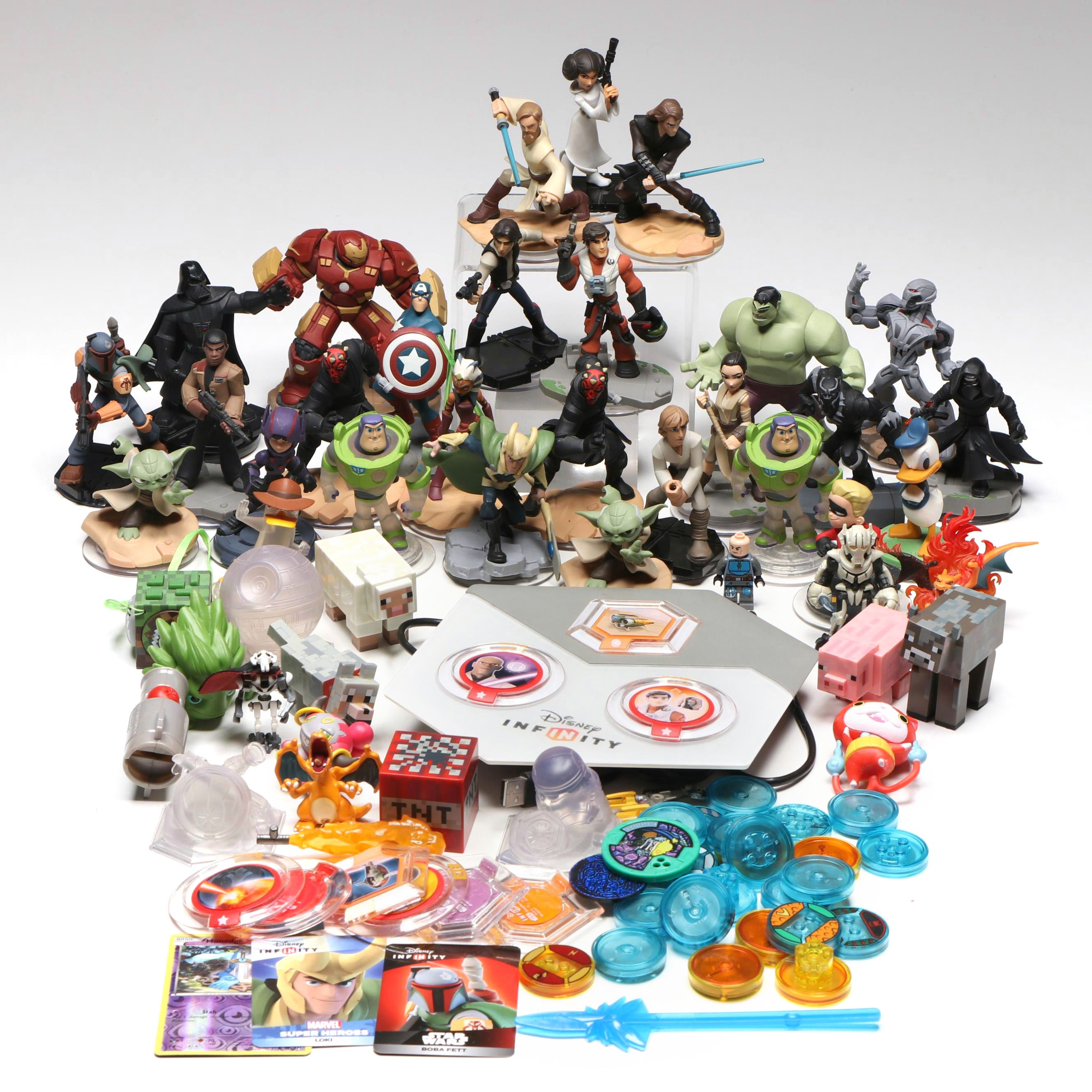 PlayStaion Disney Infinity 3.0 Game with Playable Characters and Other Toys