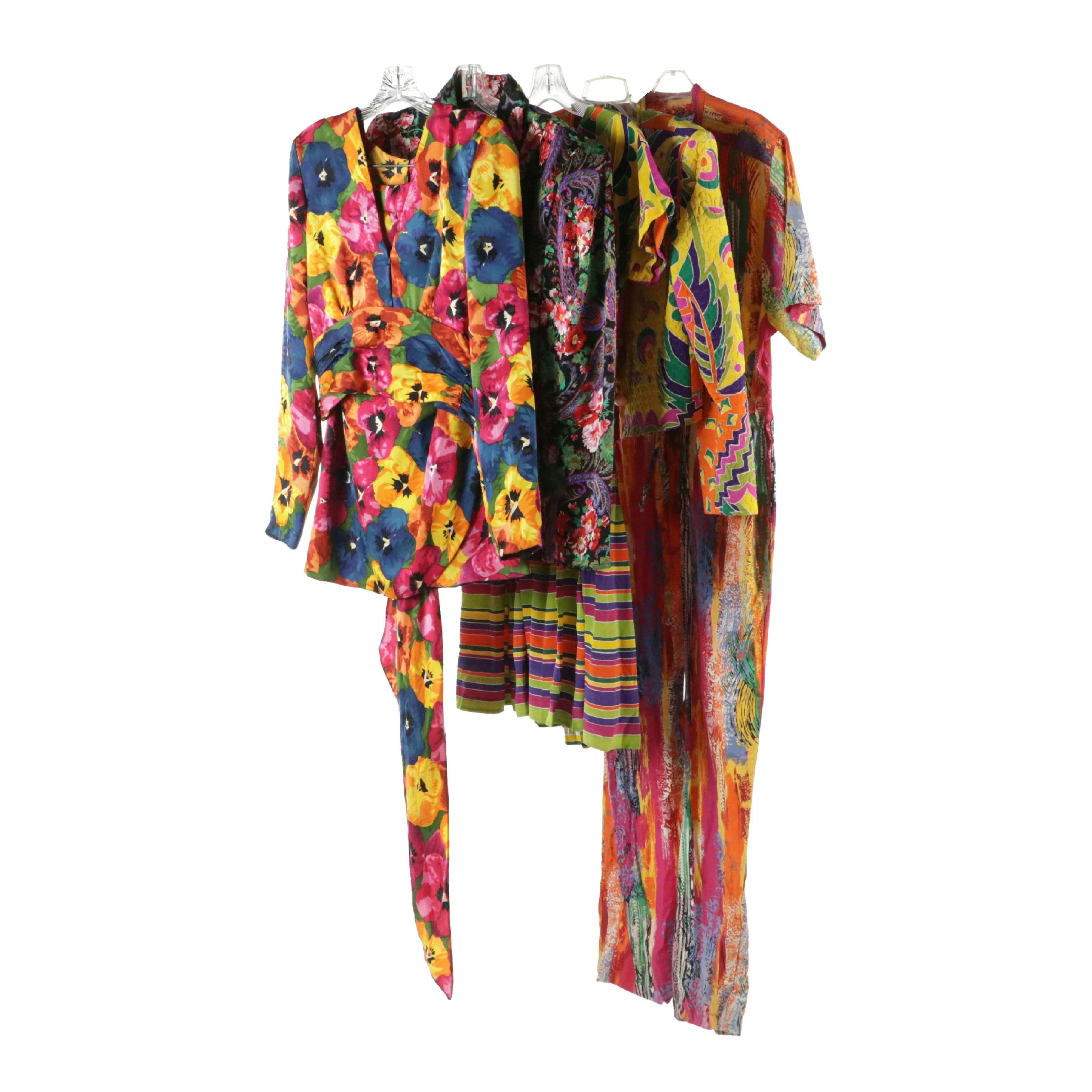 Richard Warren Silk Floral & Paisley Jacket, Richie Freeman Dress and More
