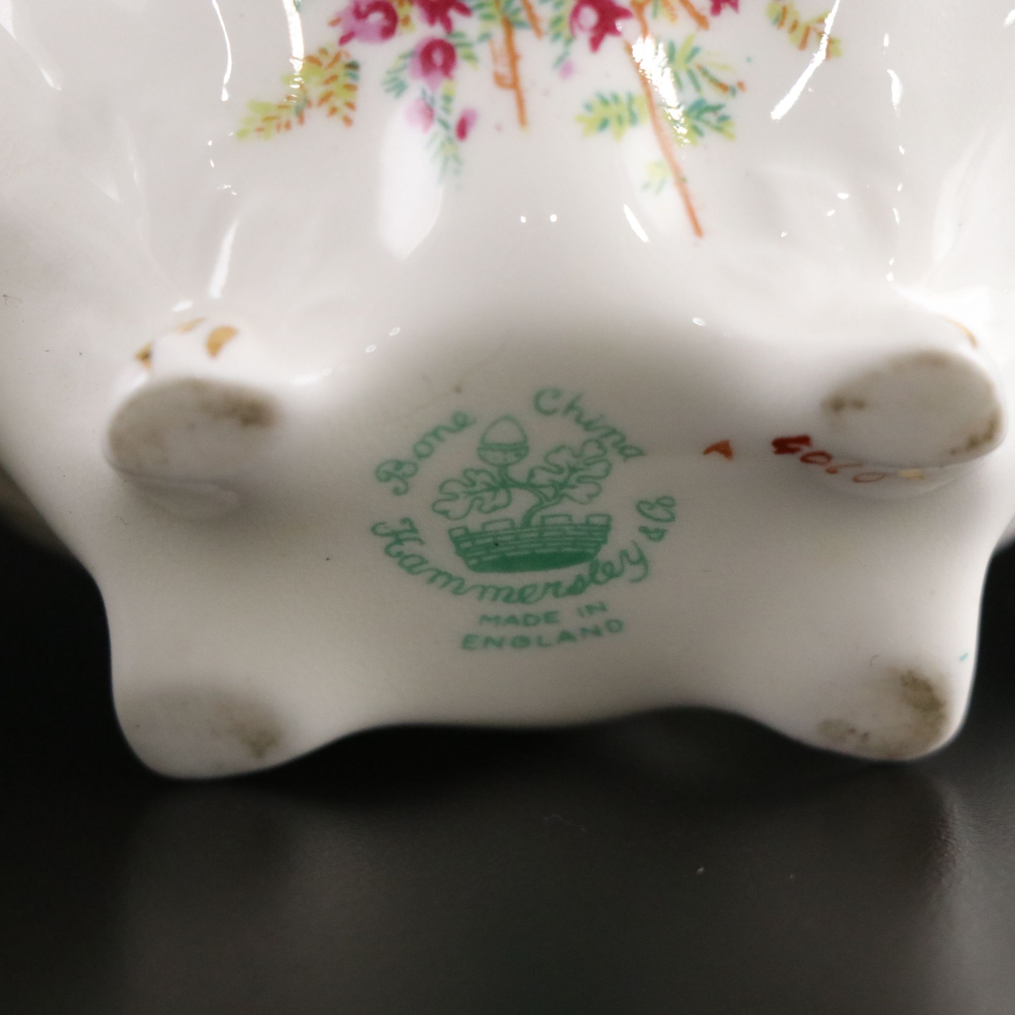 Hammersly & Co. Cream and Sugar with Other Bone China Teacups and Saucers