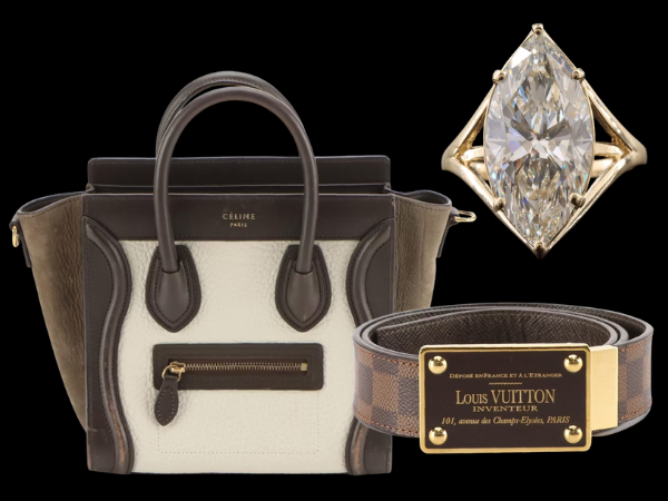 Louis Vuitton and Celine Luxury Designer Fashion & Fine Jewelry