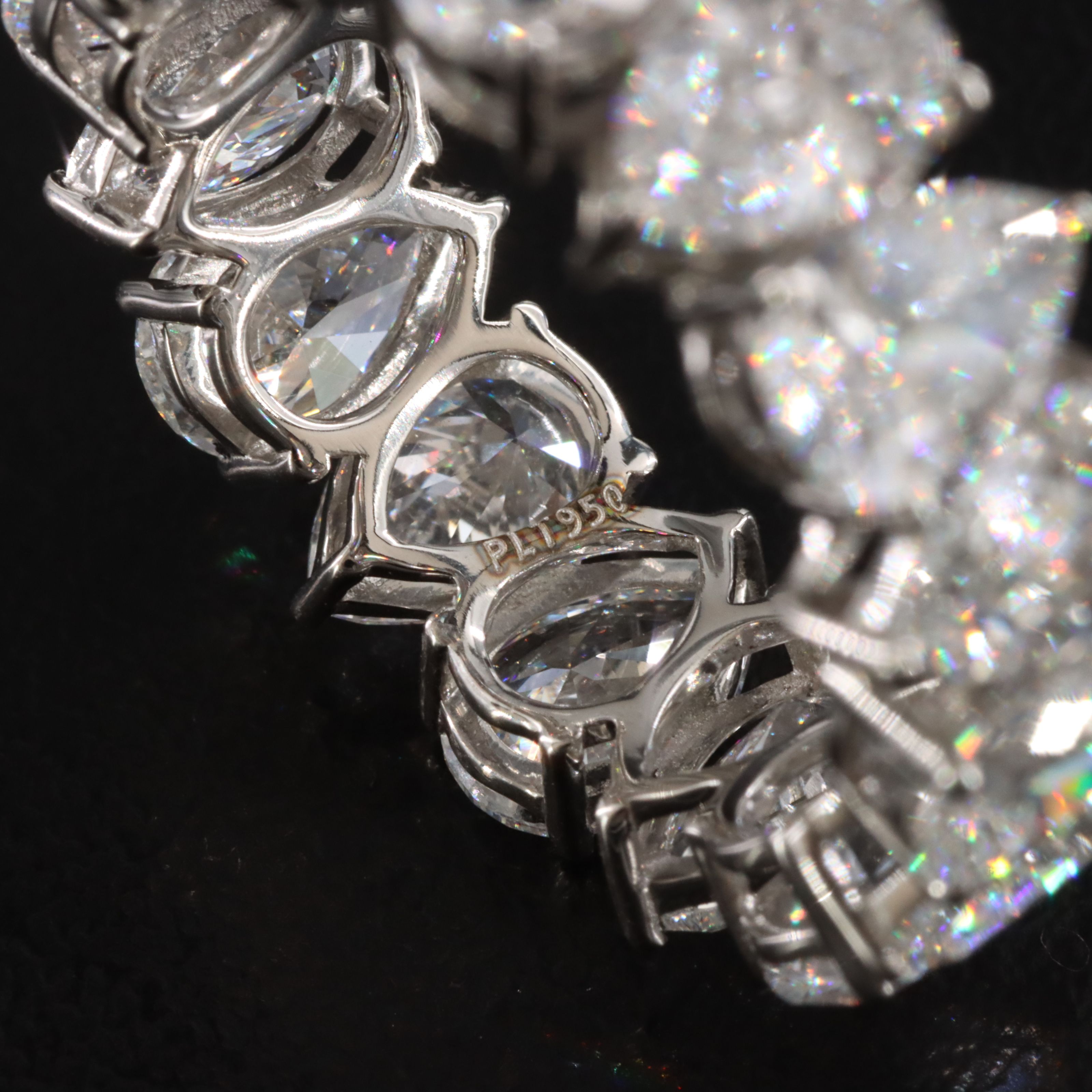 Platinum 8.66 CTW Lab Grown Diamond  Eternity Band