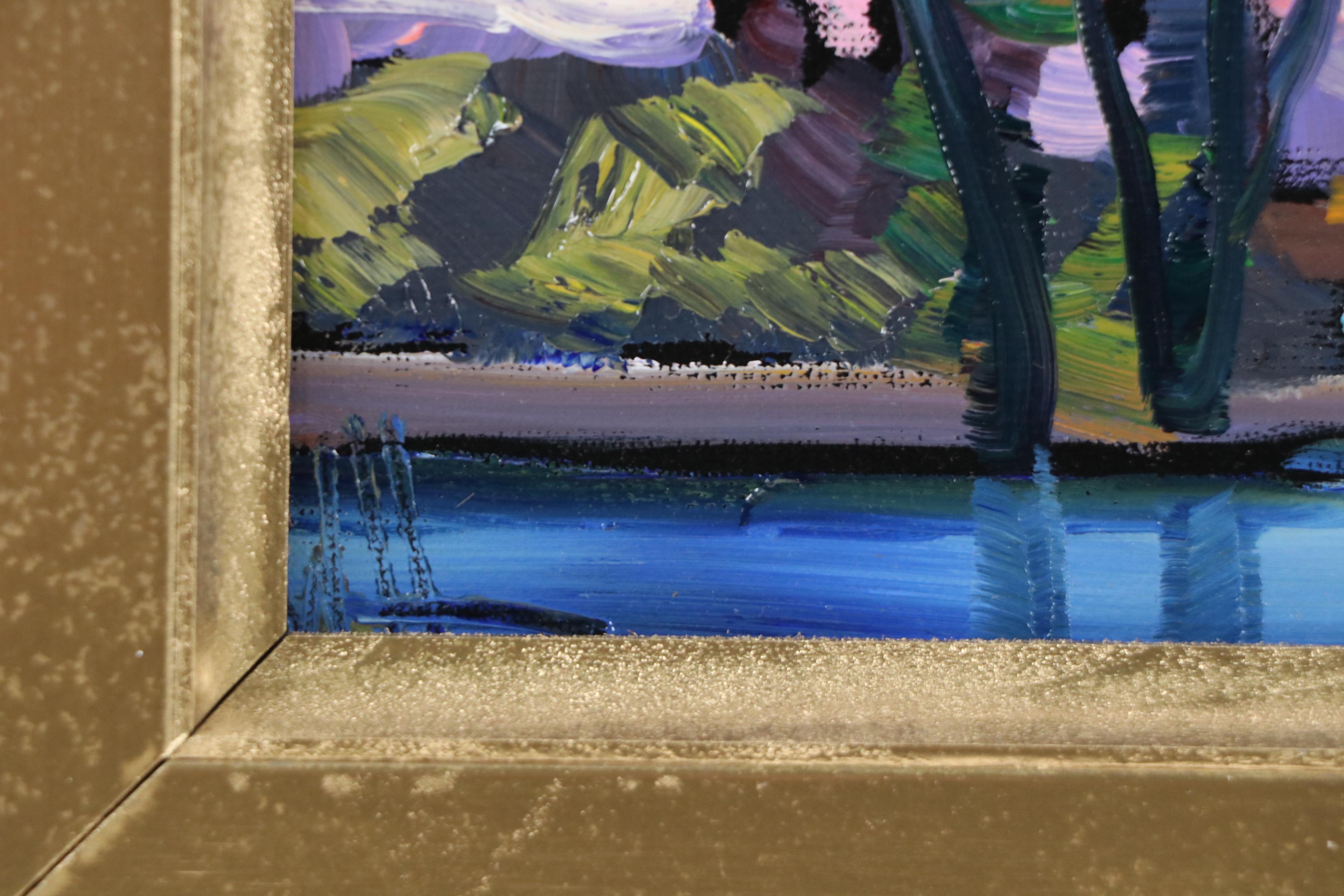 William Hawkins Landscape Oil Painting, Circa 2020