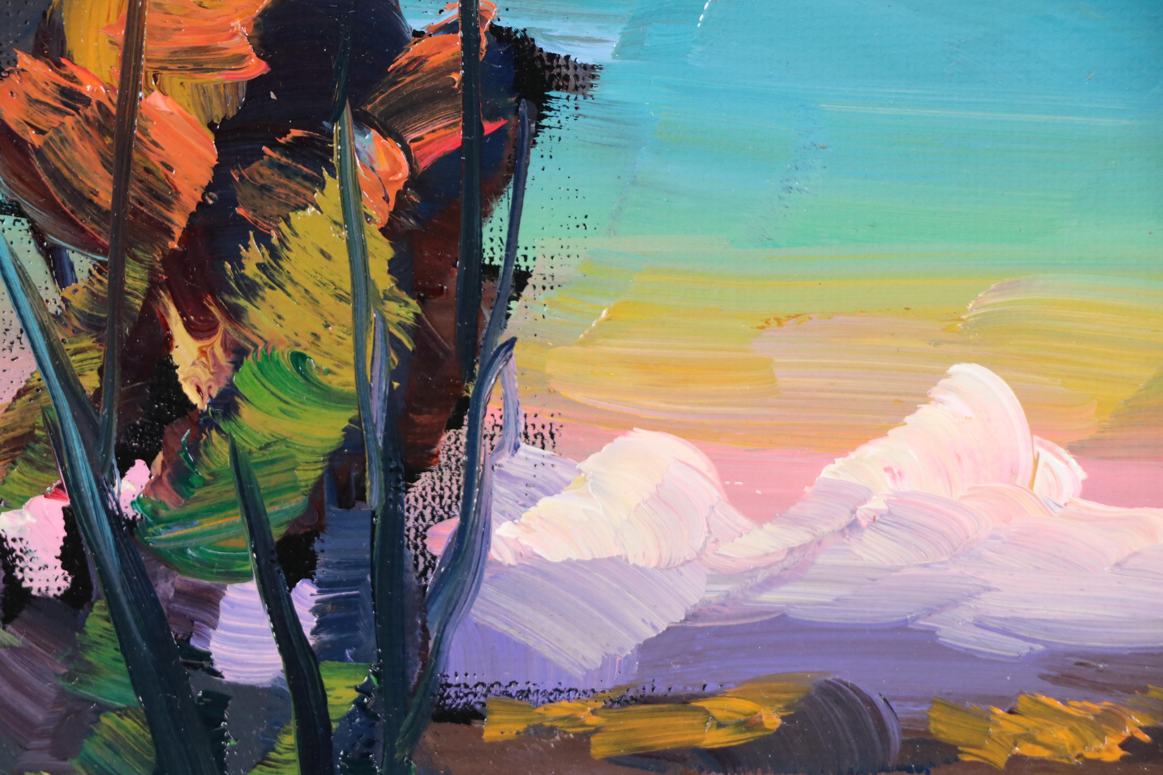 William Hawkins Landscape Oil Painting, Circa 2020