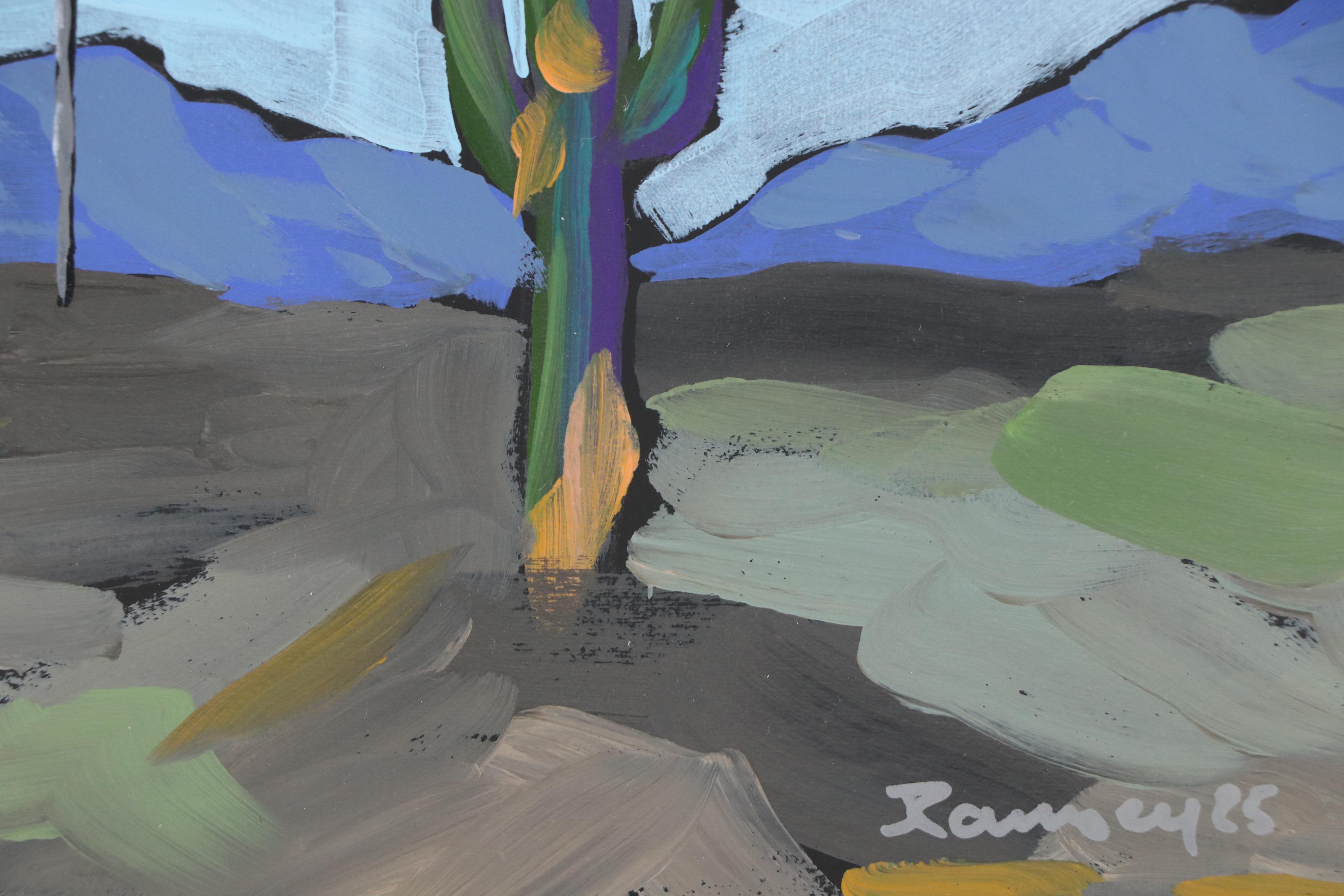 Joshua Ramsey Acrylic Painting "Visual Pollution," 2025