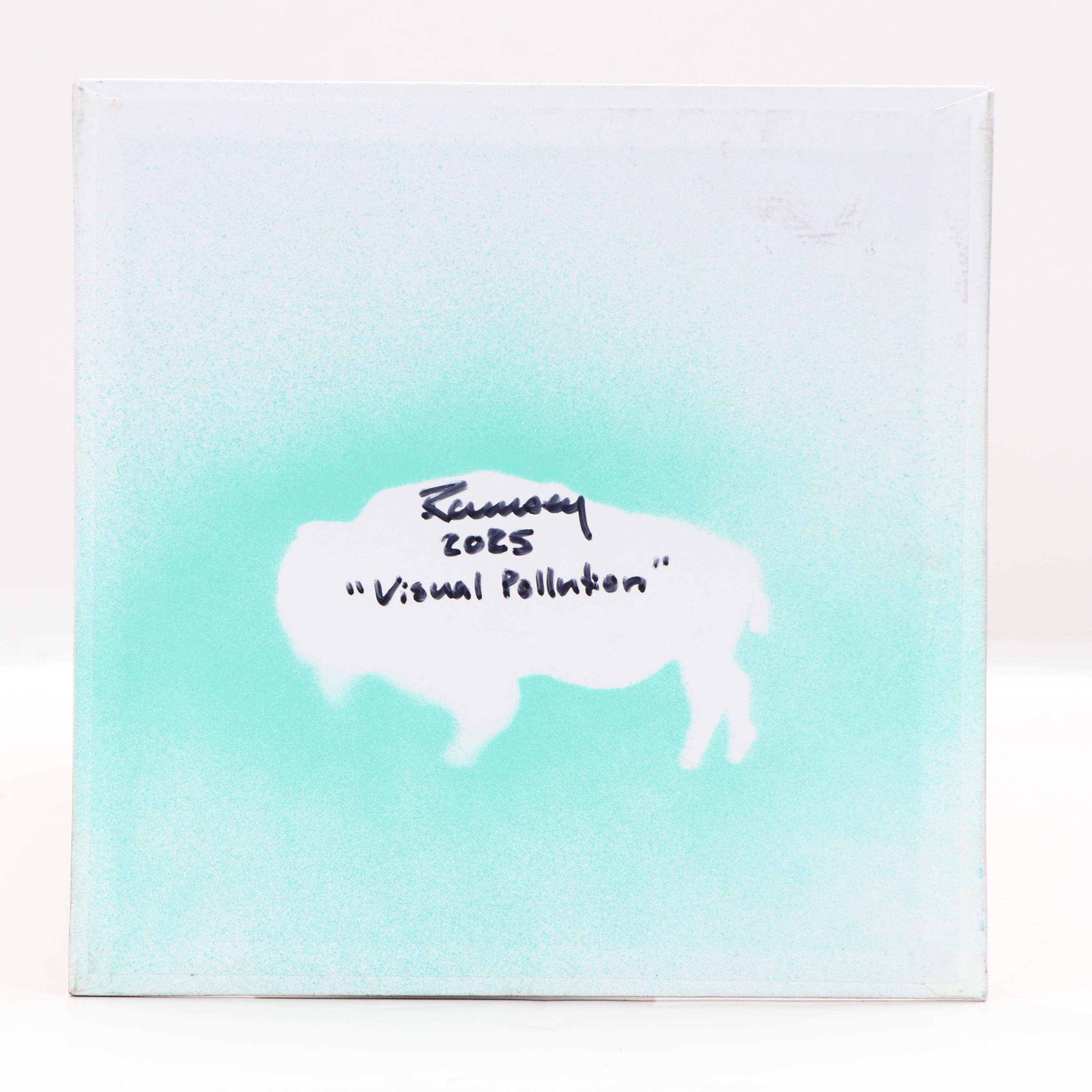 Joshua Ramsey Acrylic Painting "Visual Pollution," 2025