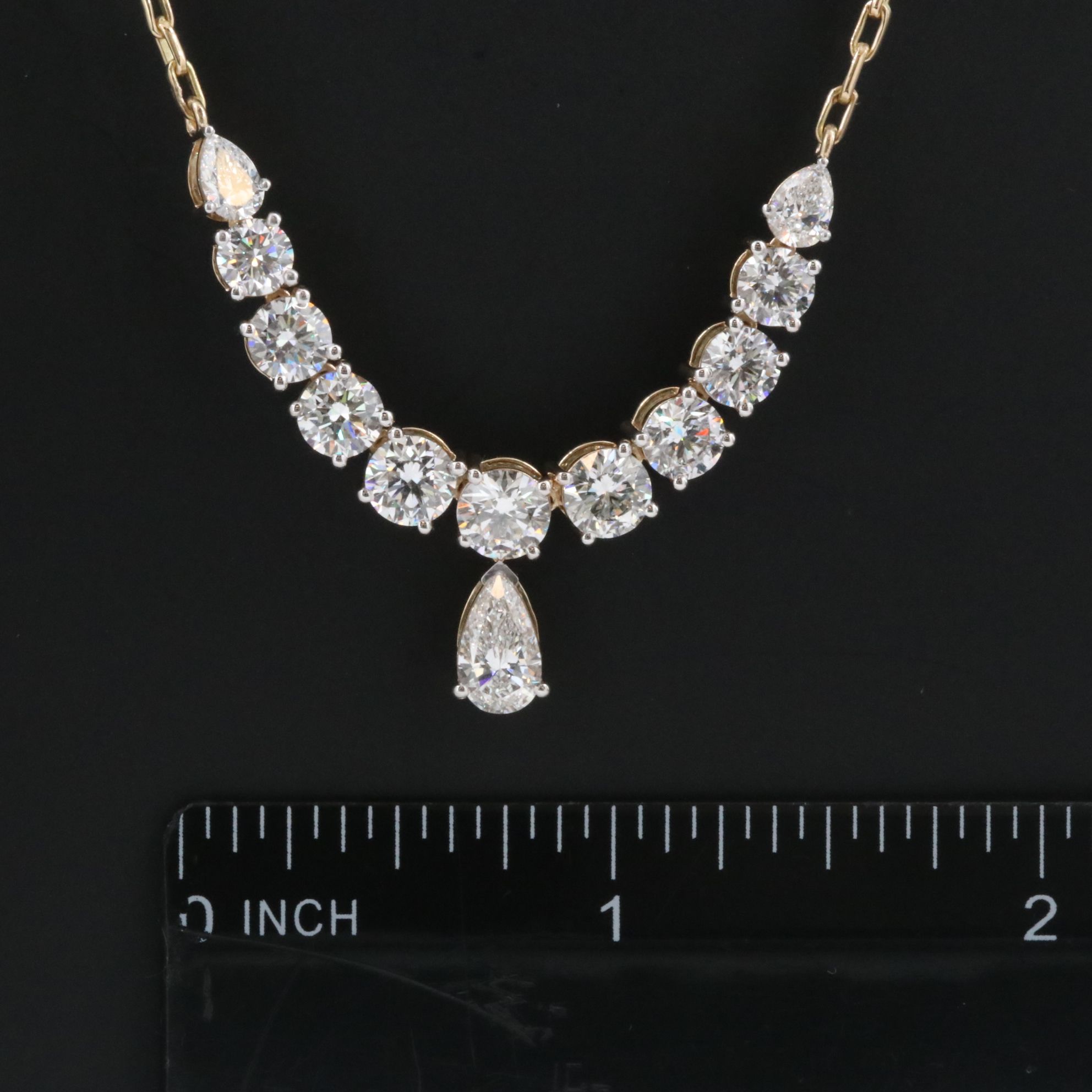 14K 5.60 CTW Lab Grown Diamond Necklace