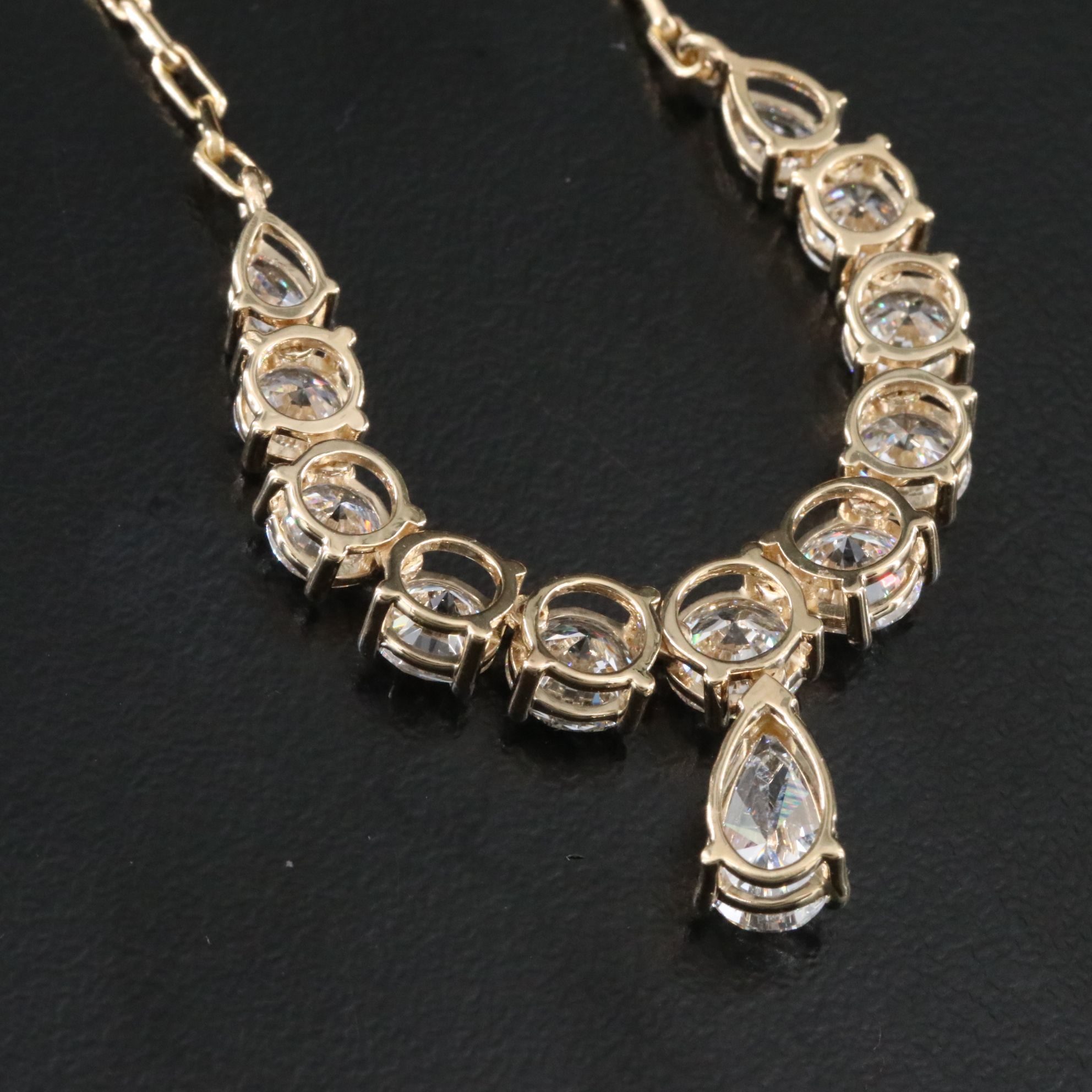 14K 5.60 CTW Lab Grown Diamond Necklace