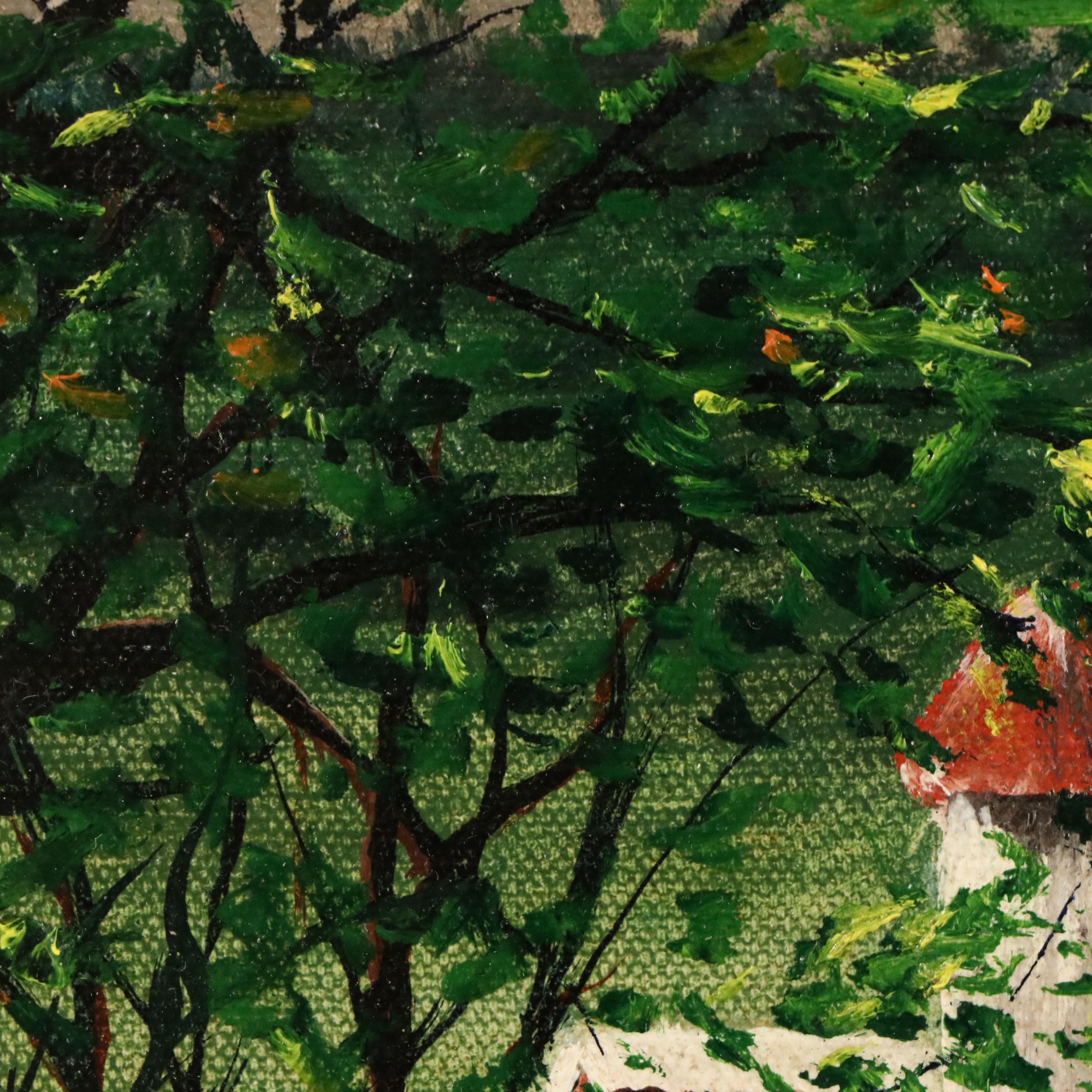 Rural Landscape Oil Painting