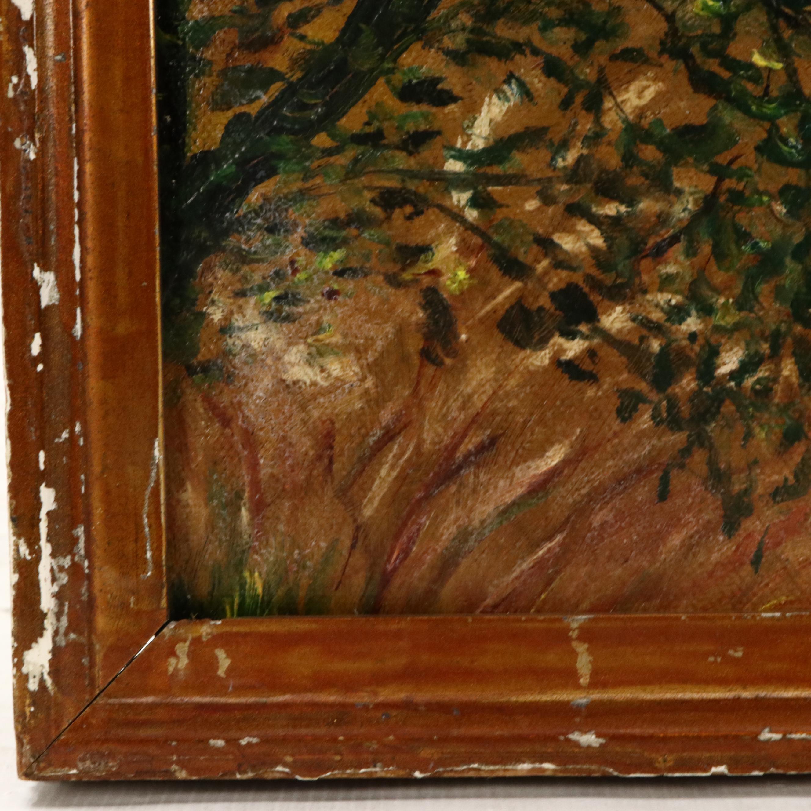 Rural Landscape Oil Painting