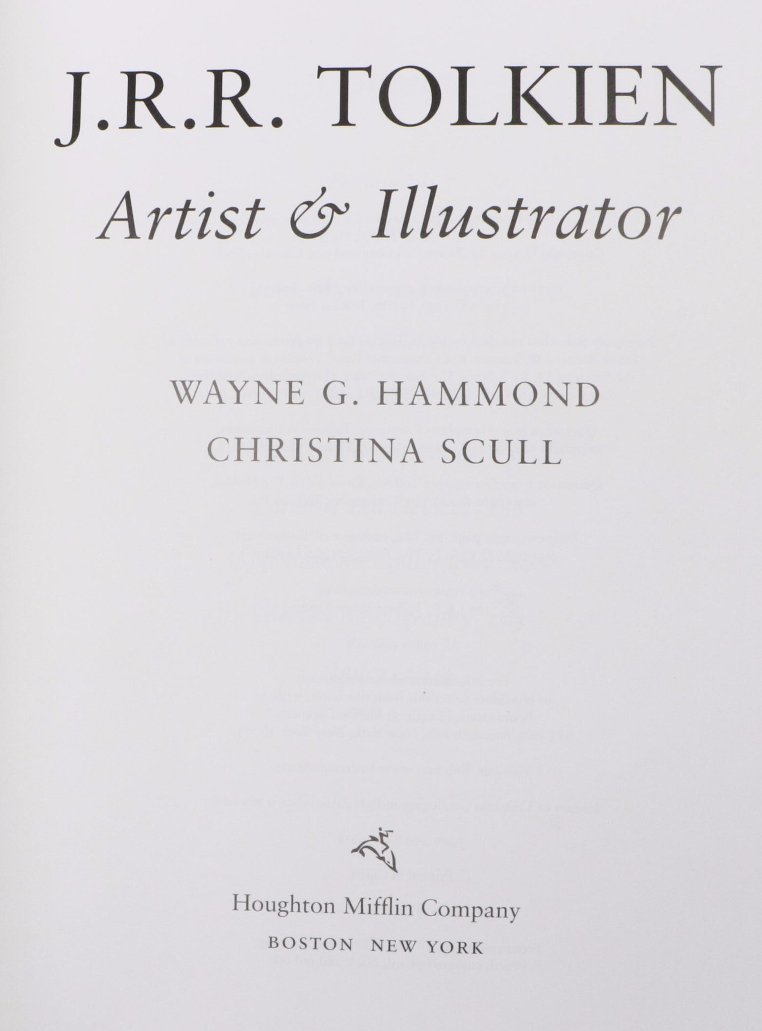 "J. R. R. Tolkien: Artist and Illustrator" by Hammond and Scull, 2000