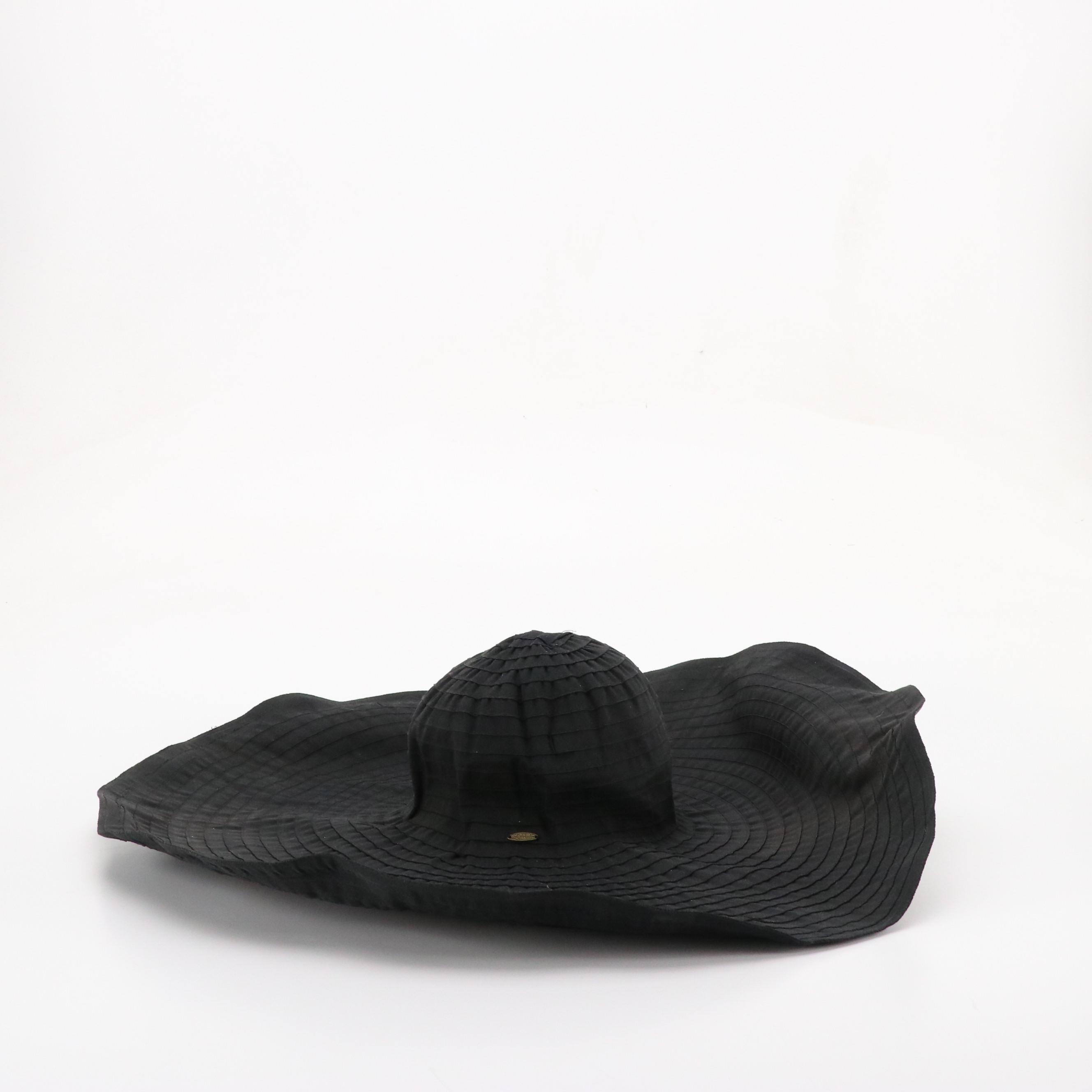 Scala Collection Floppy Wide Brim Fabric Hats