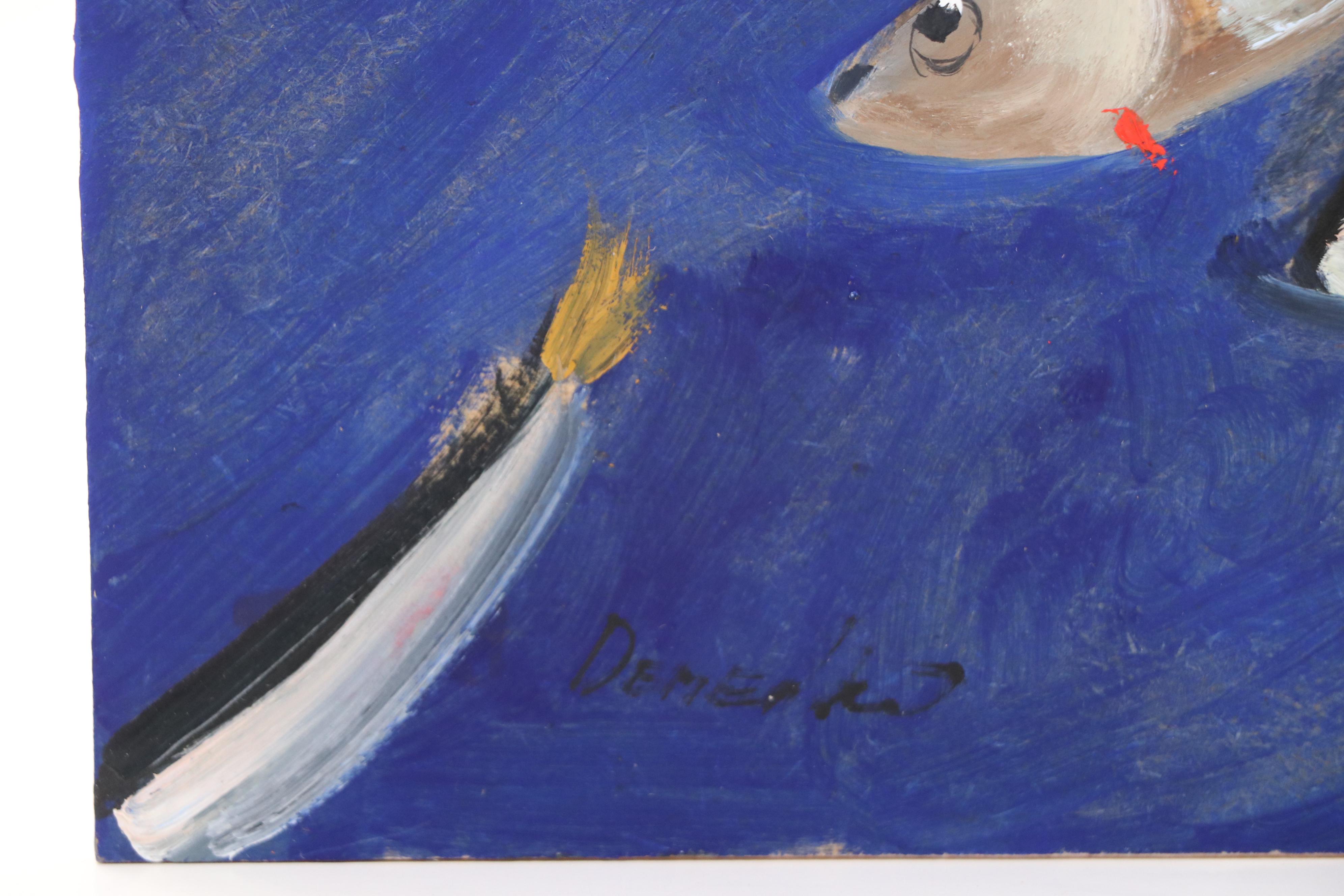 Natalia Demenko Oil Painting of Sardines, Circa 2025