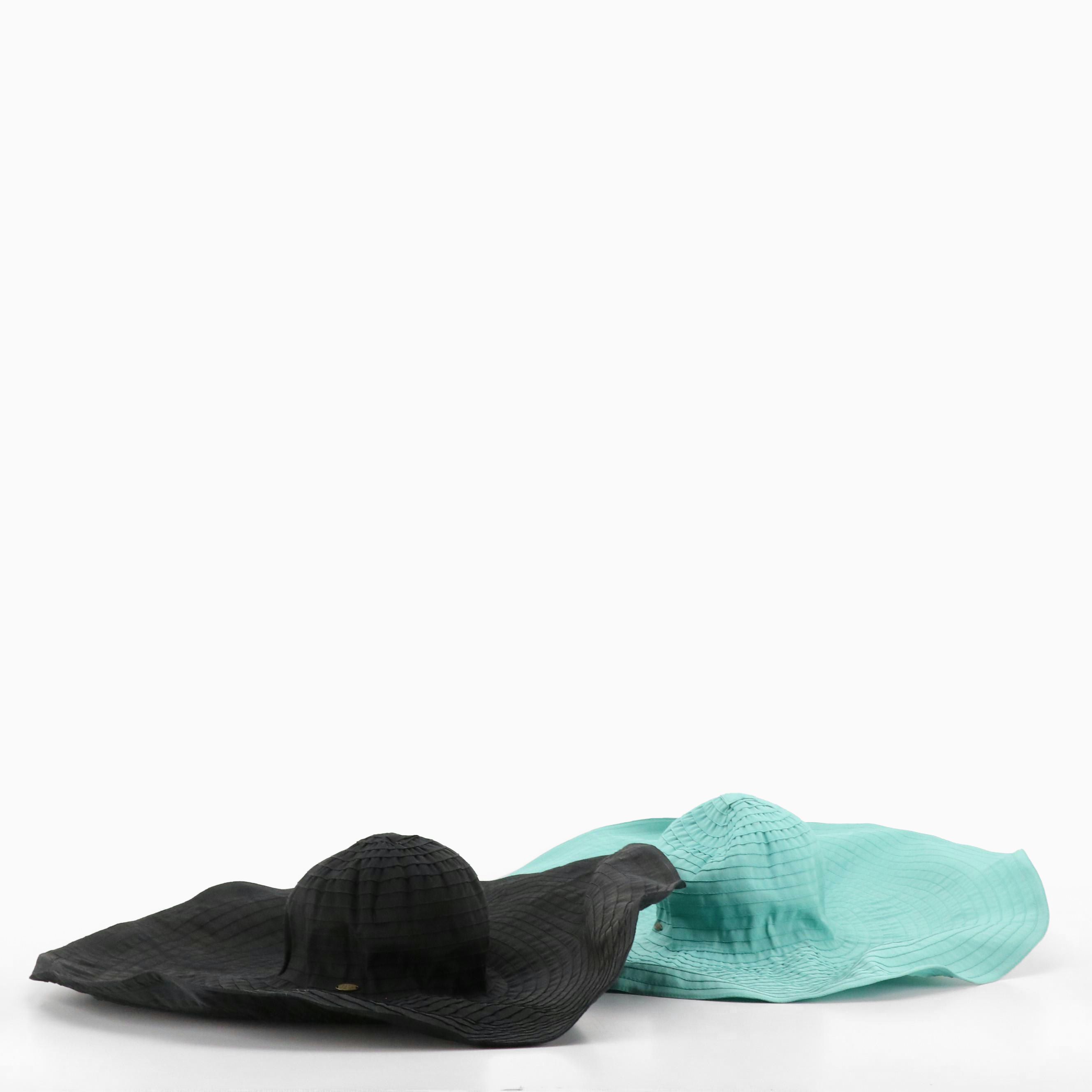 Scala Collection Floppy Wide Brim Fabric Hats