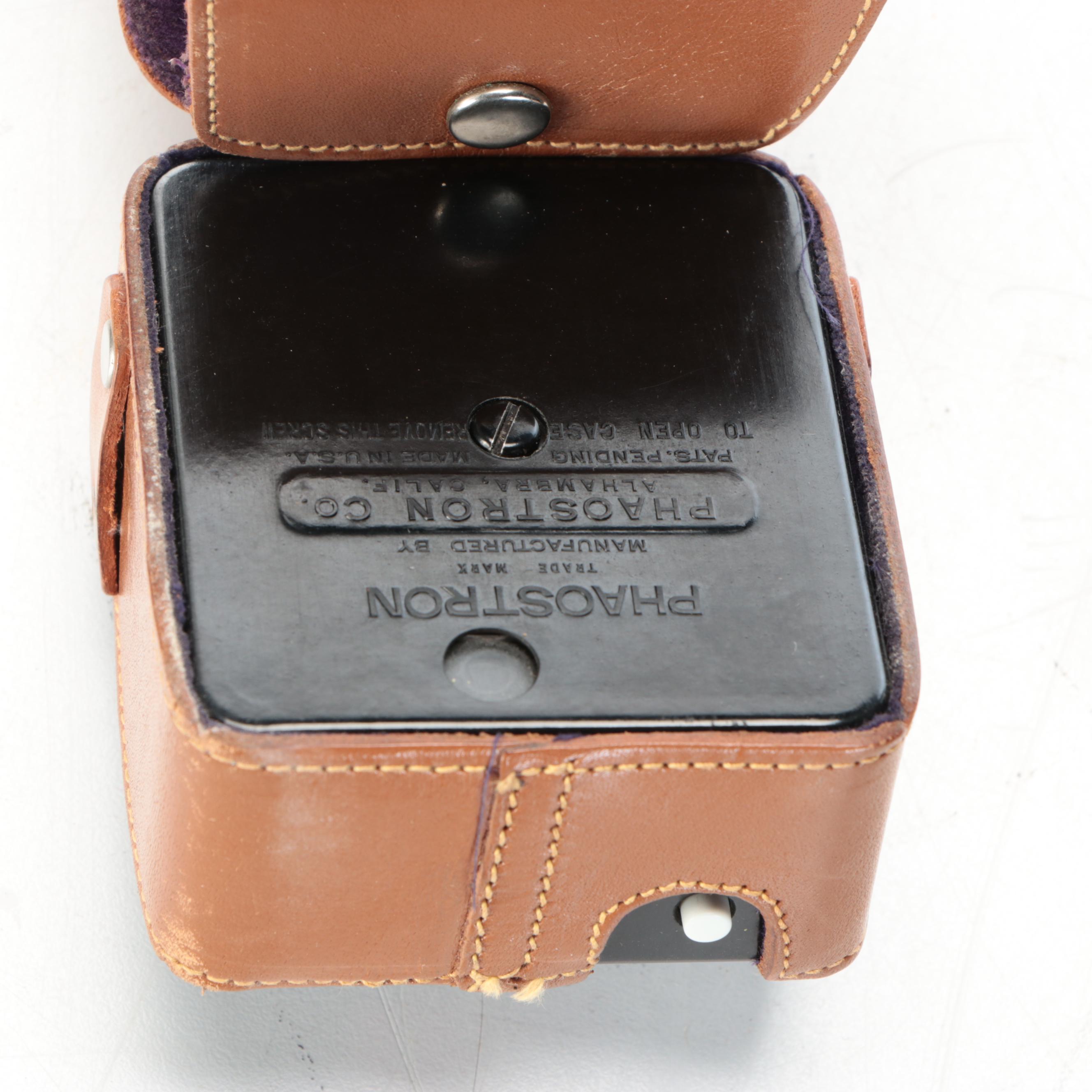 Bausch & Lomb Balomatic 305 Projector and GE Picture Projector, Mid-20th C.