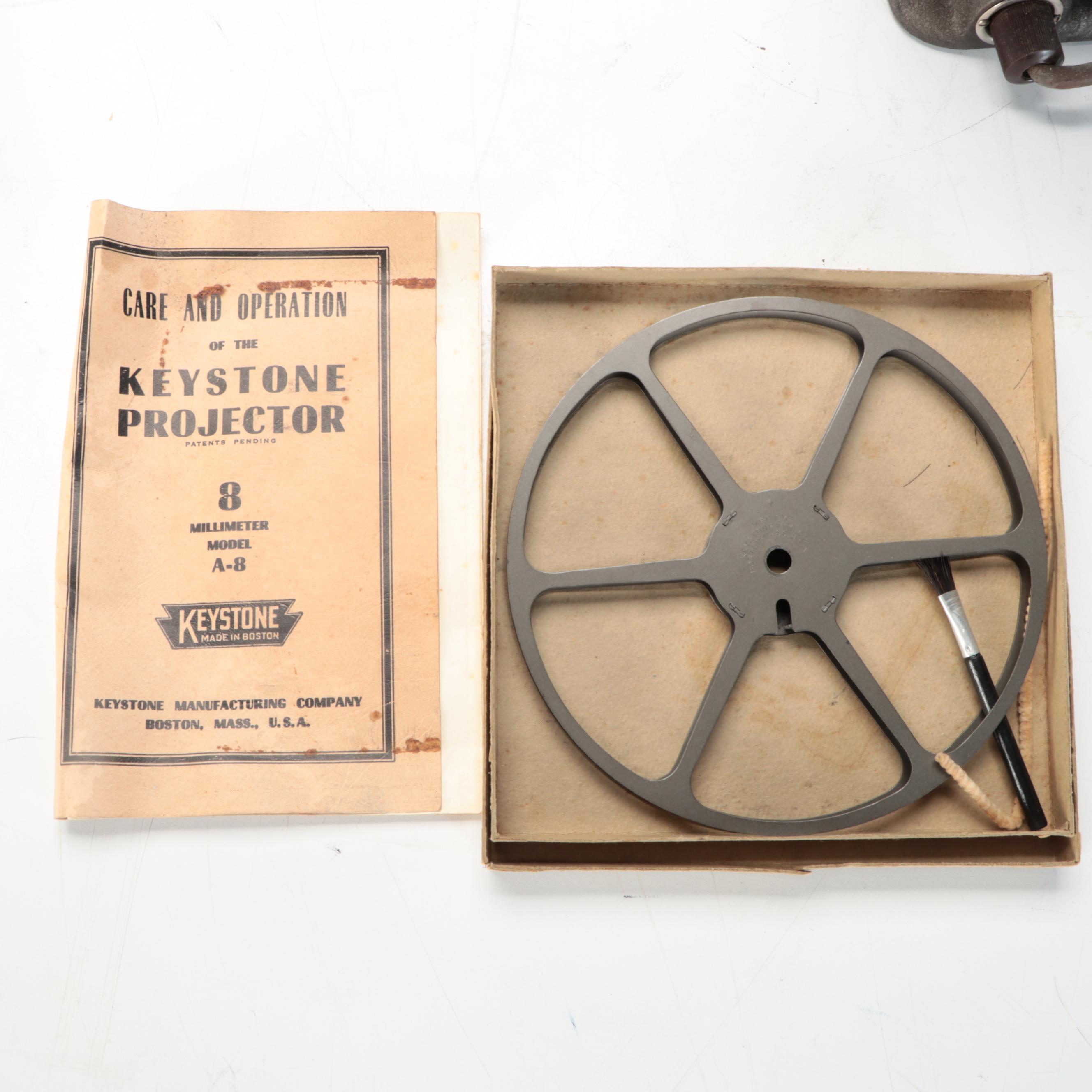 Bausch & Lomb Balomatic 305 Projector and GE Picture Projector, Mid-20th C.