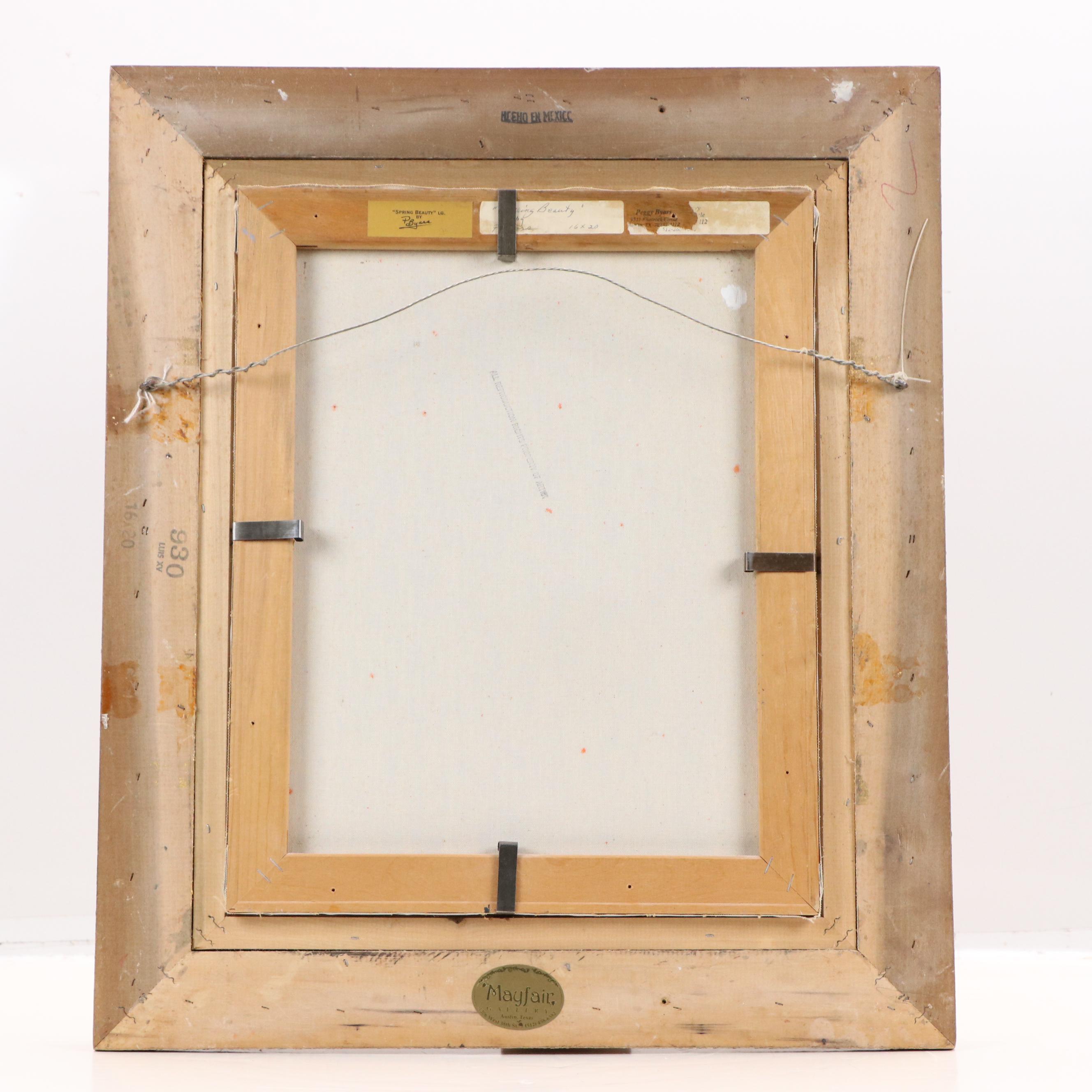 Peggy Byars Landscape Oil Painting "Spring Beauty"