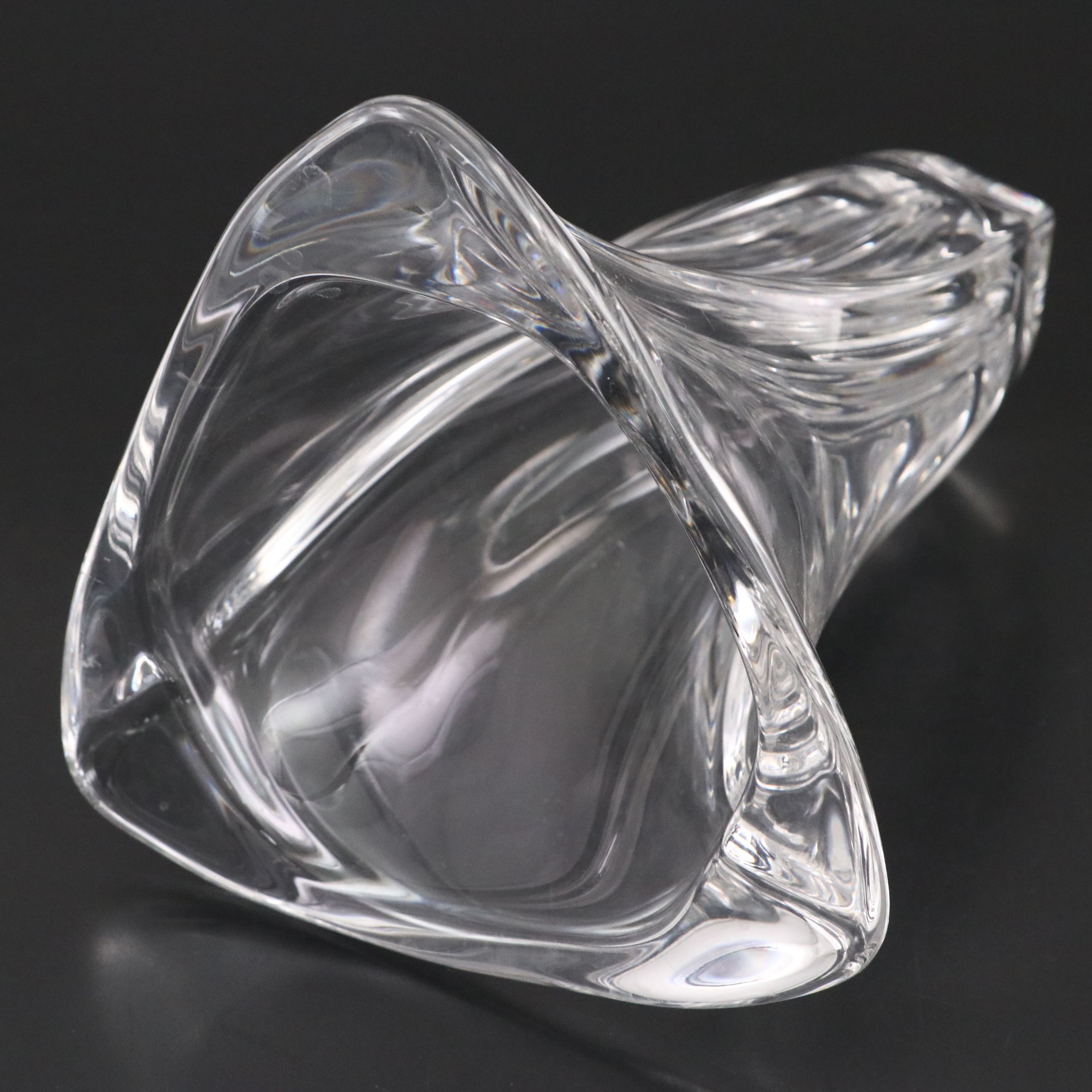 Val St. Lambert Crystal Vase