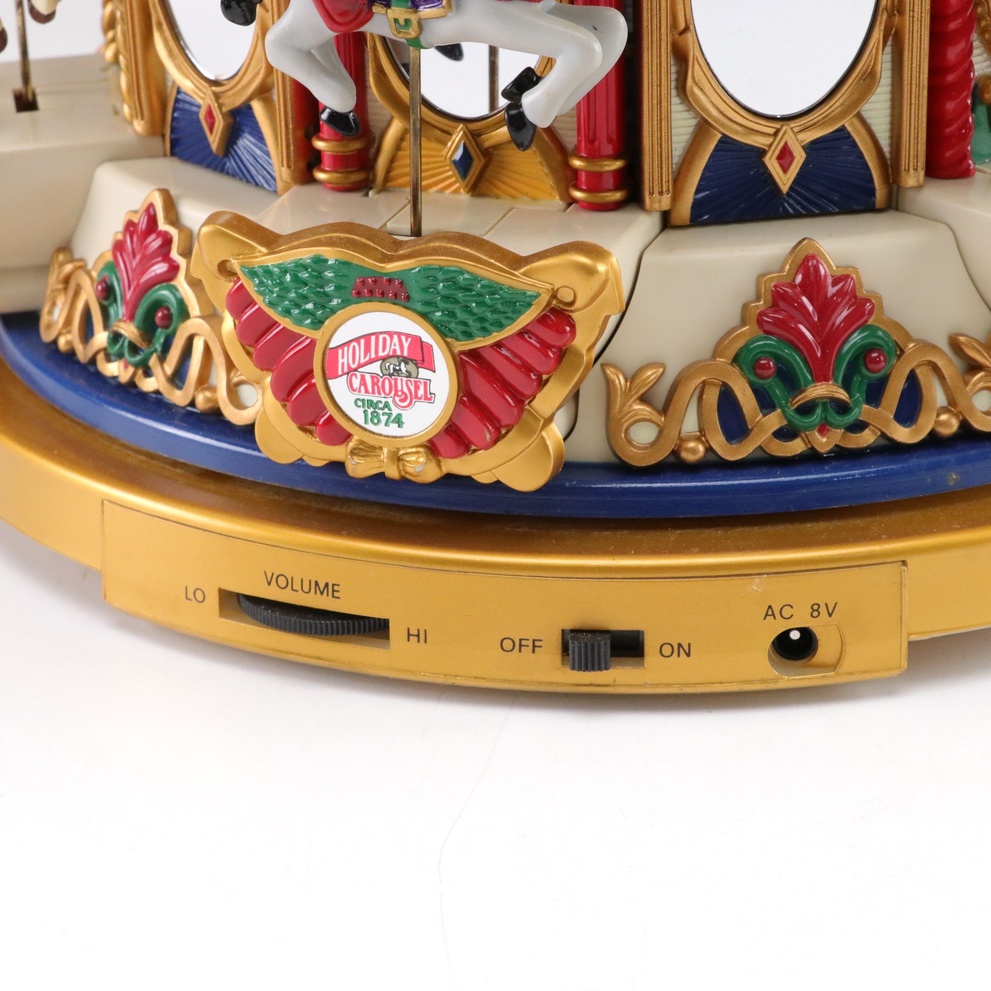 Mr. Christmas Holiday Merry-Go-Round Musical Carousel