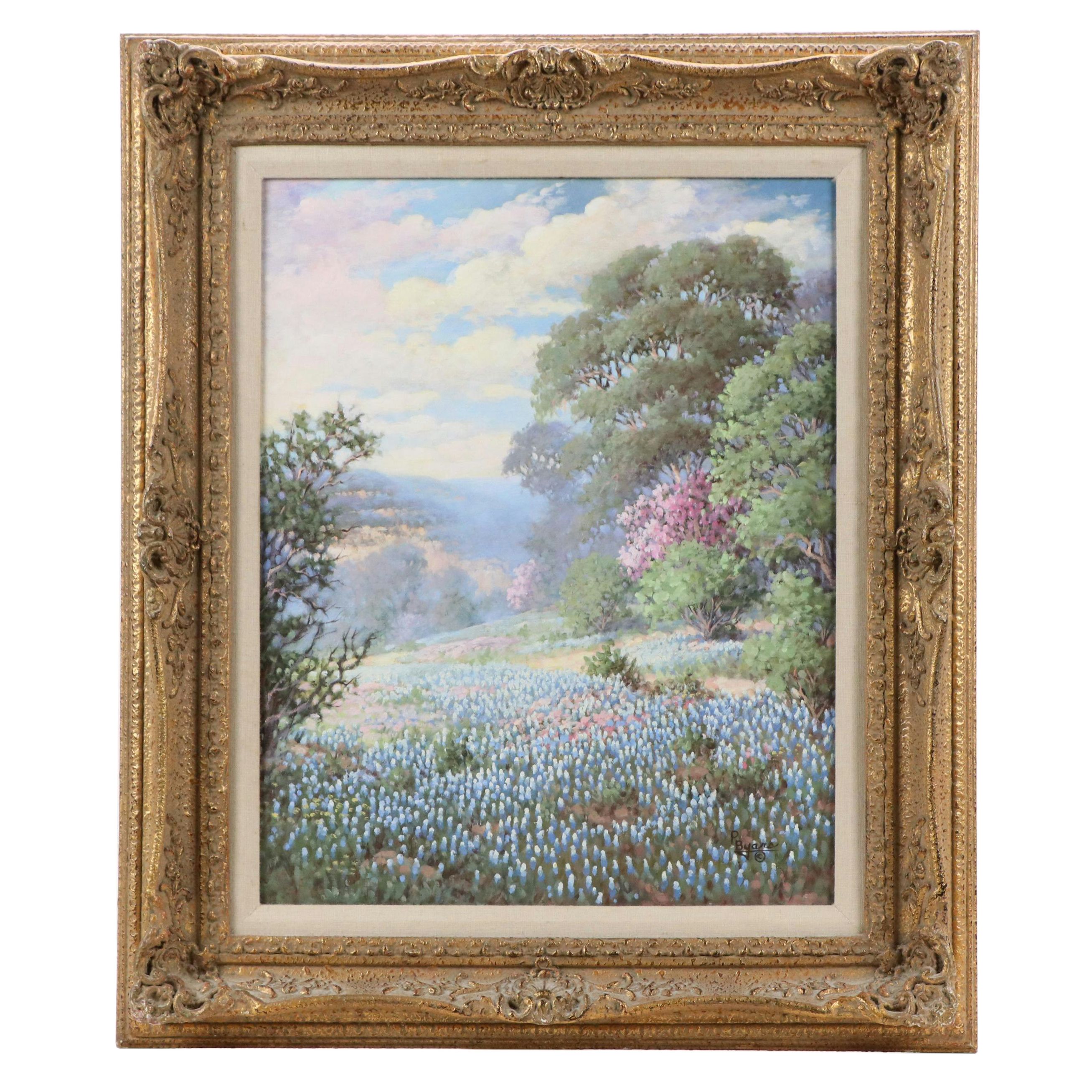 Peggy Byars Landscape Oil Painting "Spring Beauty"