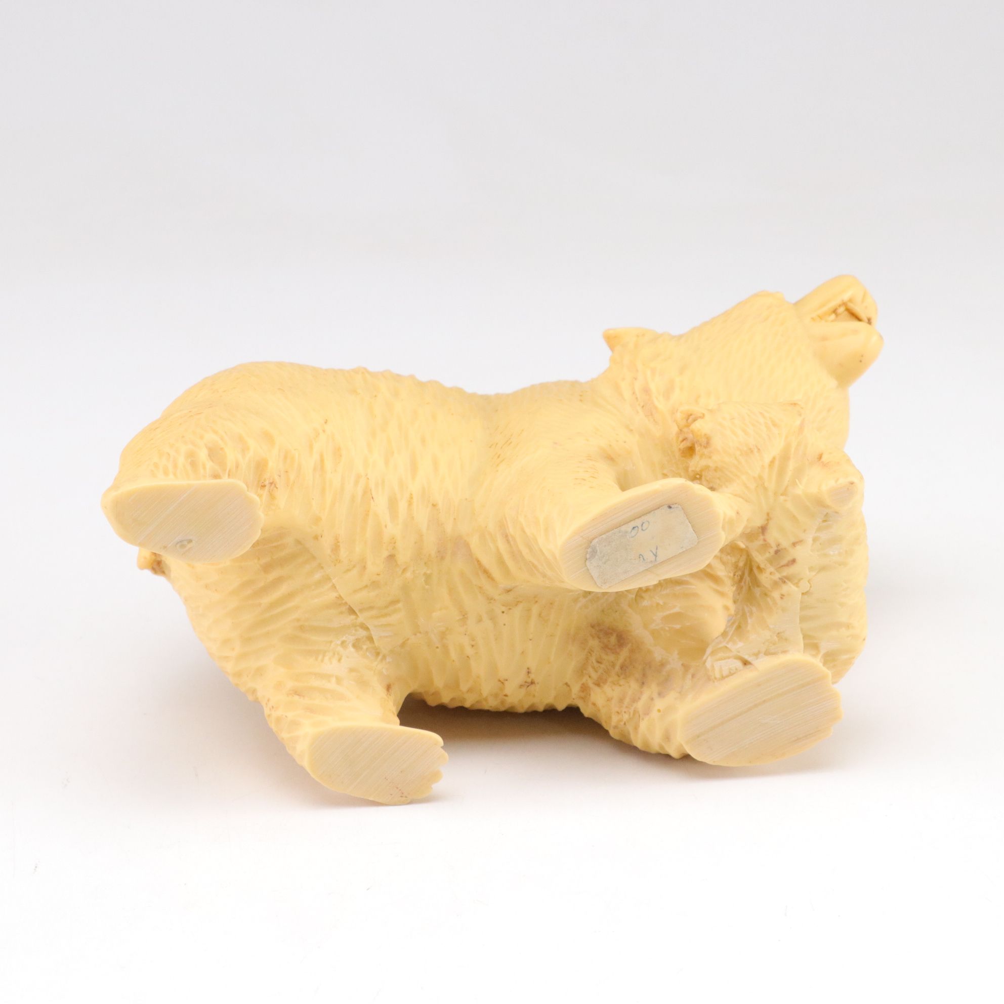 Carved Resin Mama Bear & Cub with Piggy Bank, Cast Iron Cat Bank & More Animals