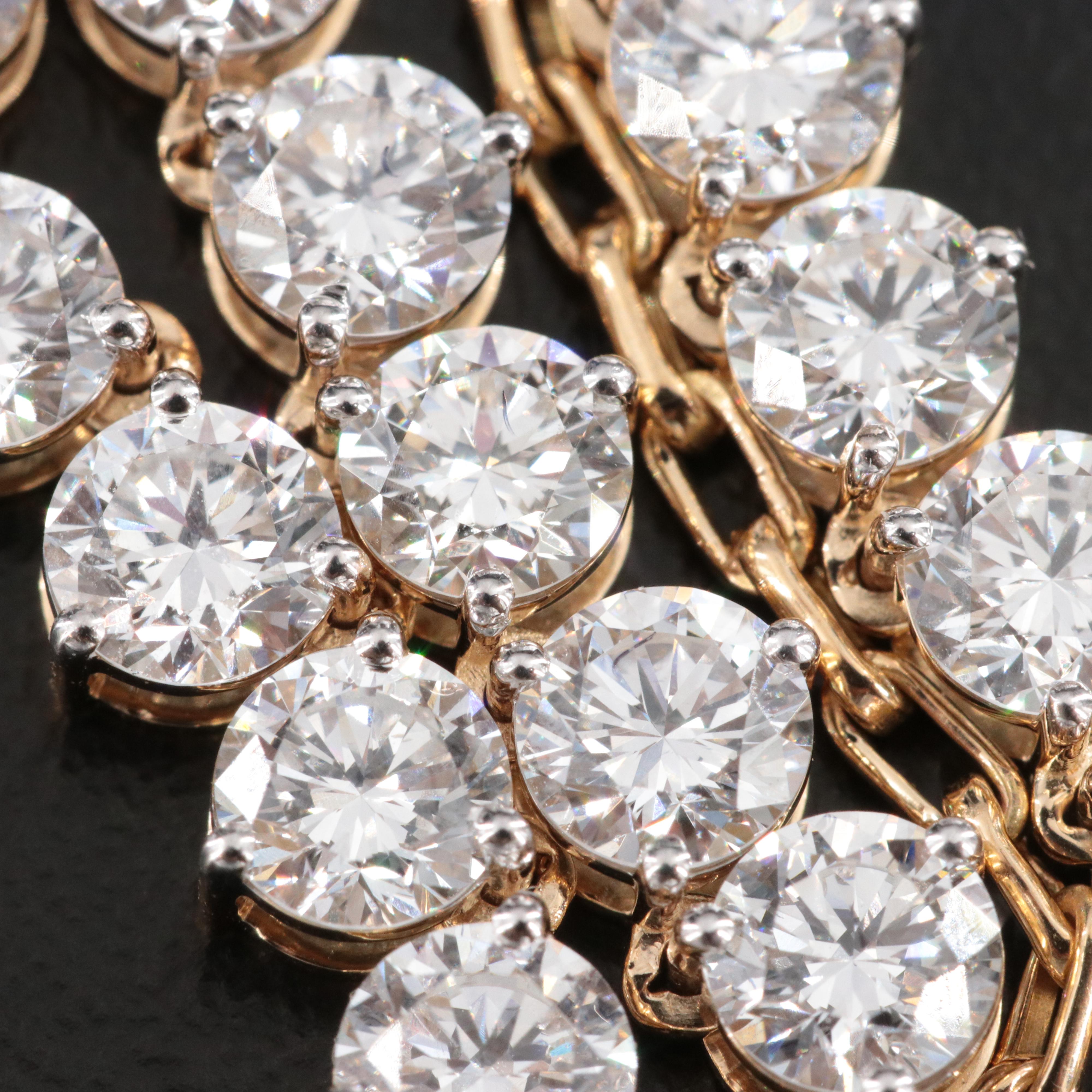 14K 5.75 CTW Lab Grown Diamond Necklace